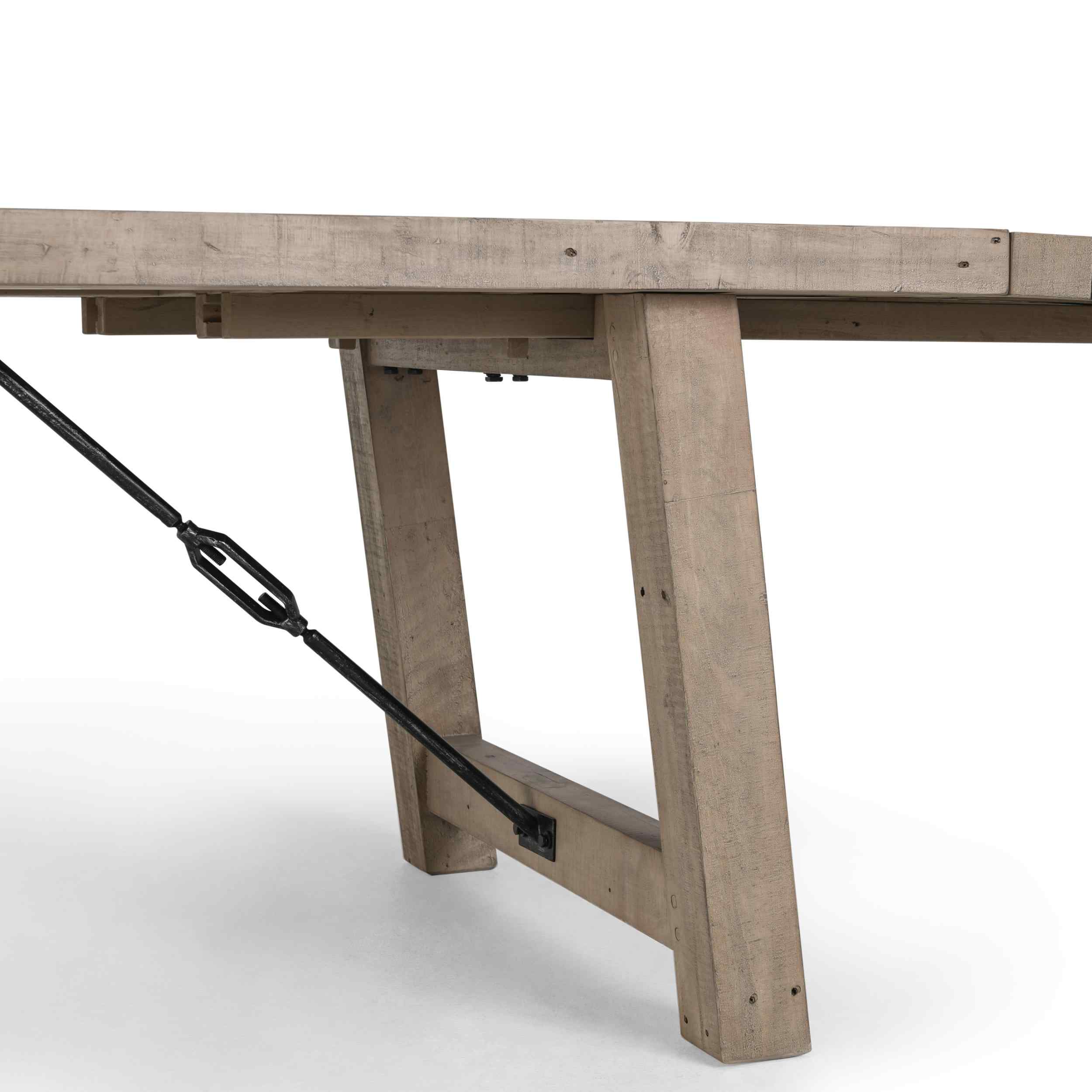 Tuscany Extendable Dining Table, Beige - Image 5