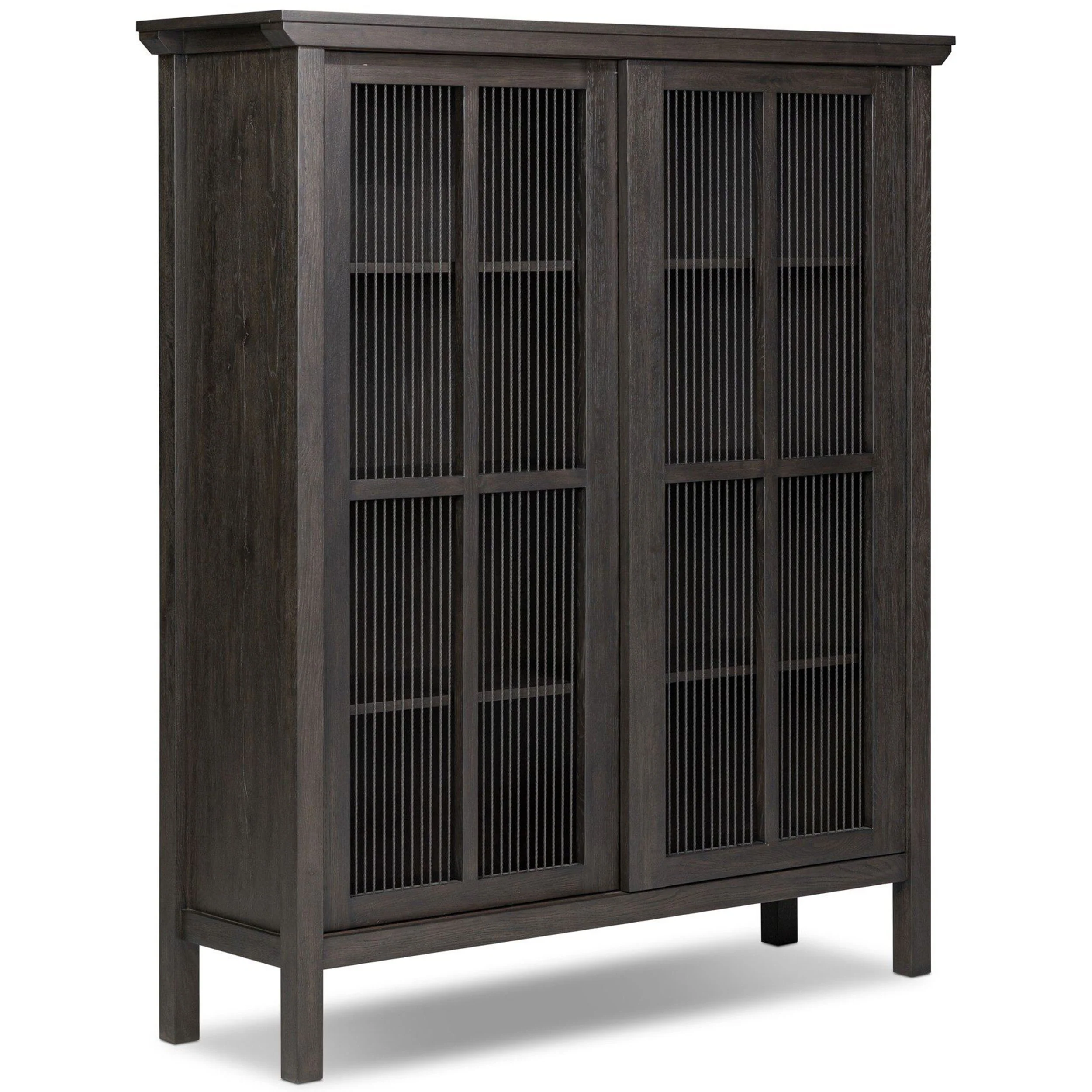 Tuscola Cabinet, Smoked Black by Four Hands