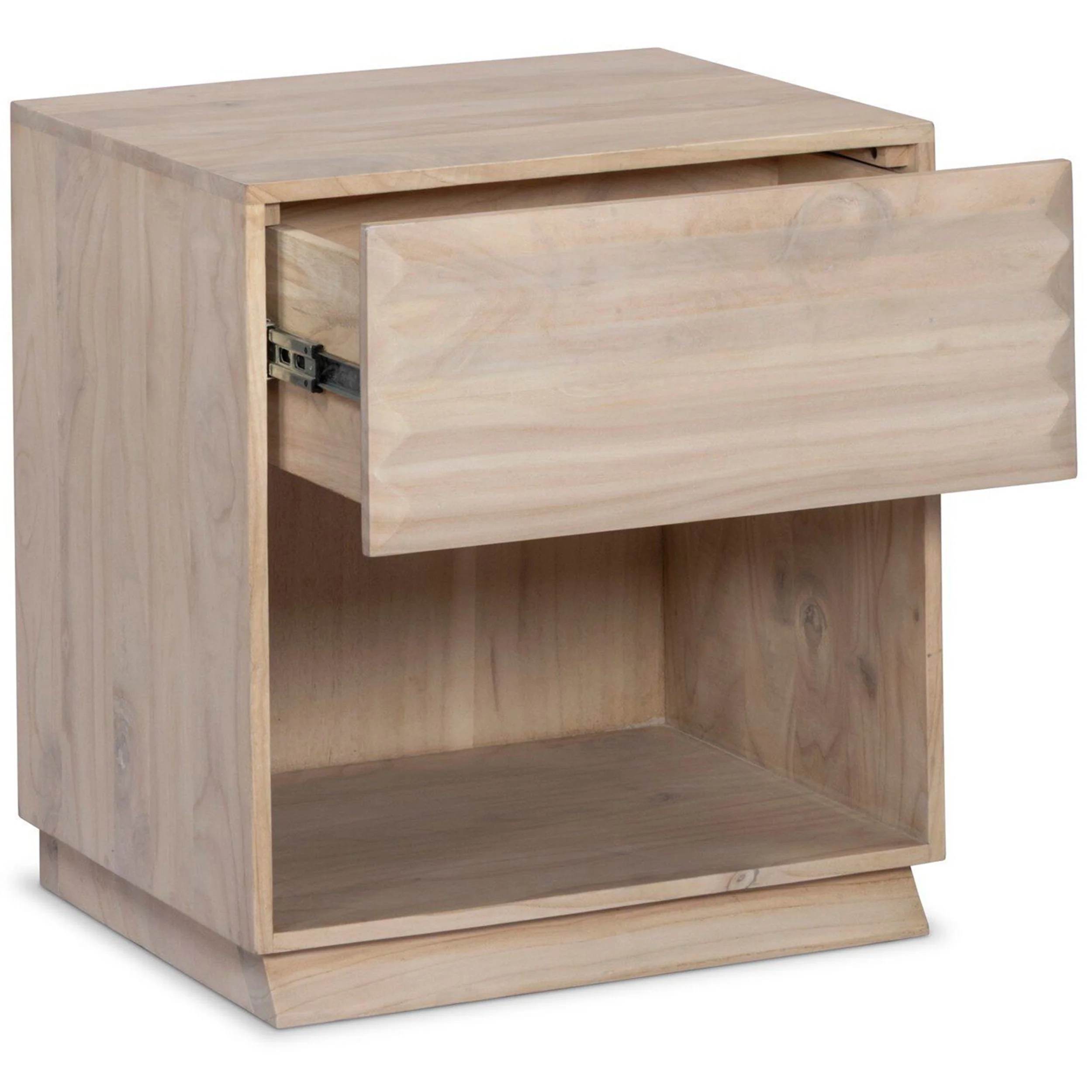 Tussac Nightstand, Natural White Neem by Four Hands - Image 4