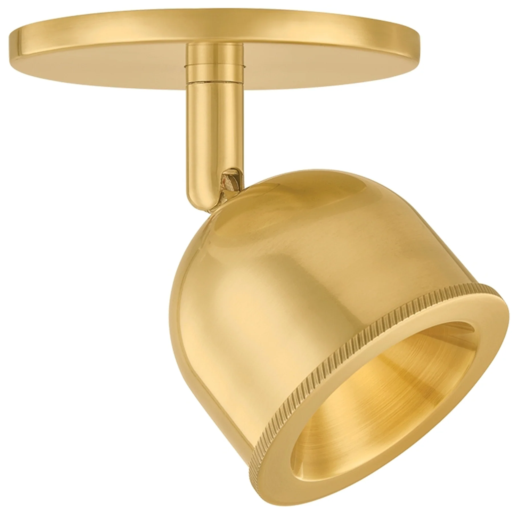 Tuthill Flush Mount, Aged Brass