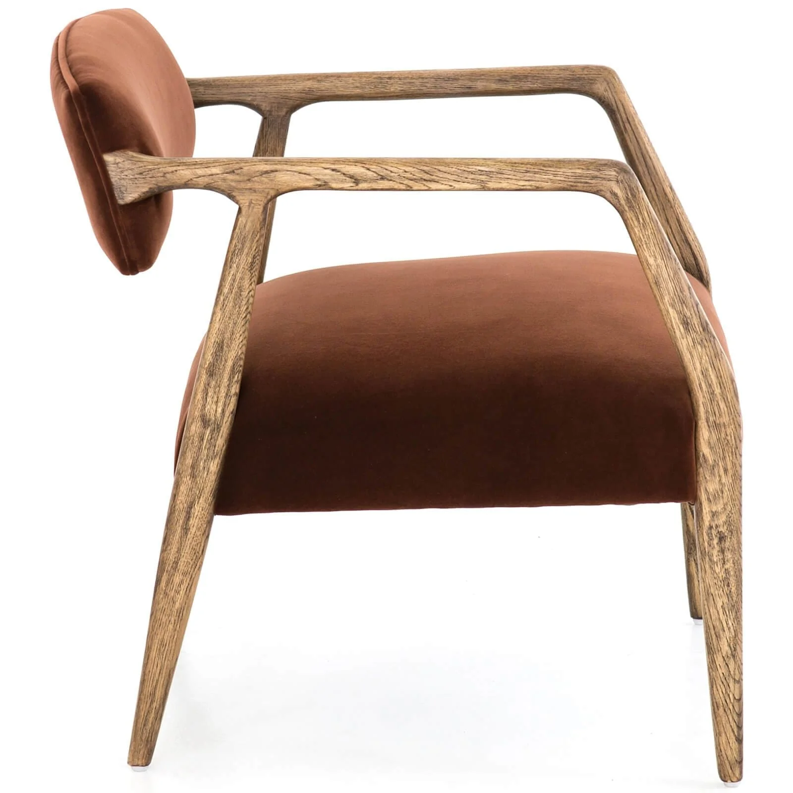 Tyler Chair, Surrey Auburn by Four Hands - Image 2