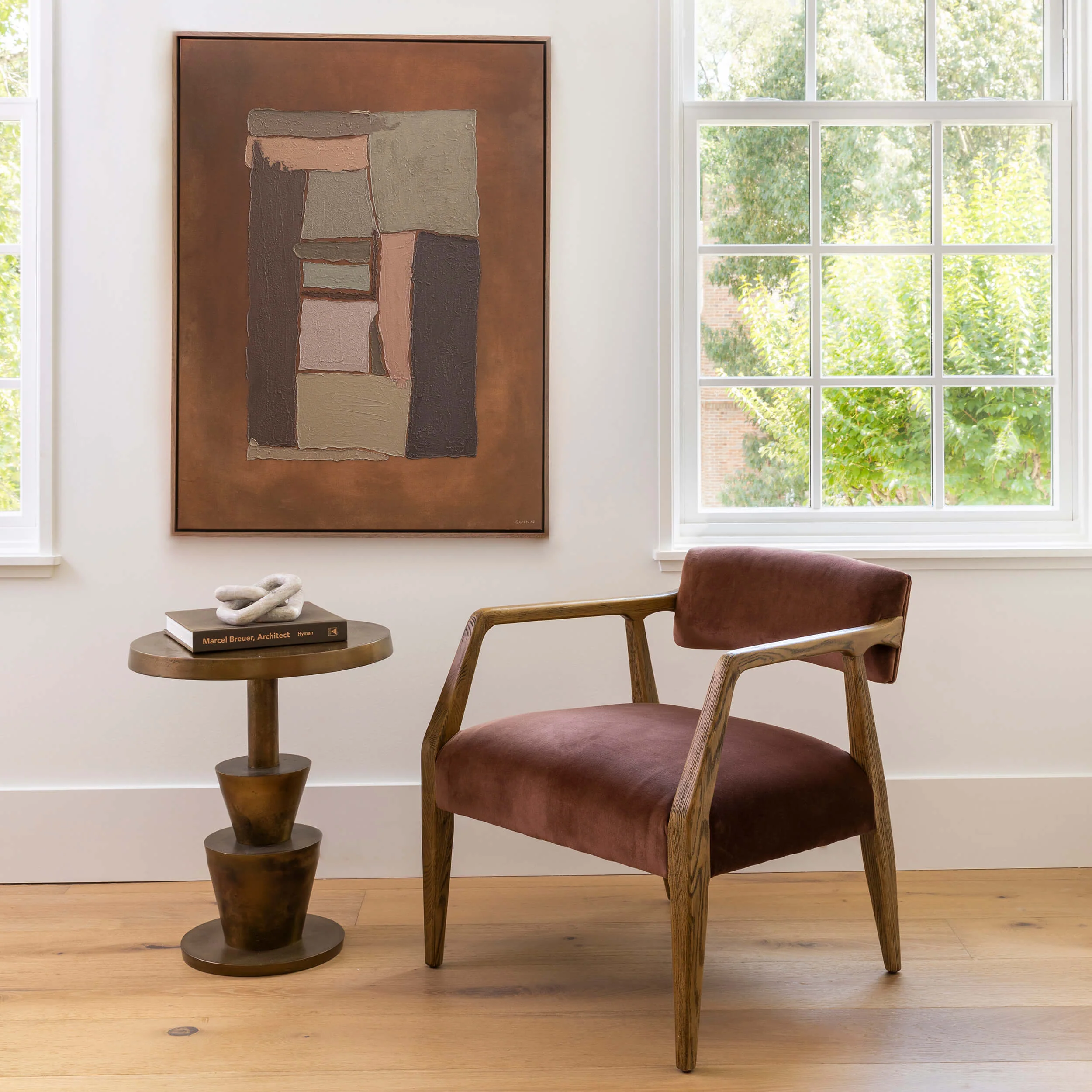Tyler Chair, Surrey Auburn by Four Hands - Image 8
