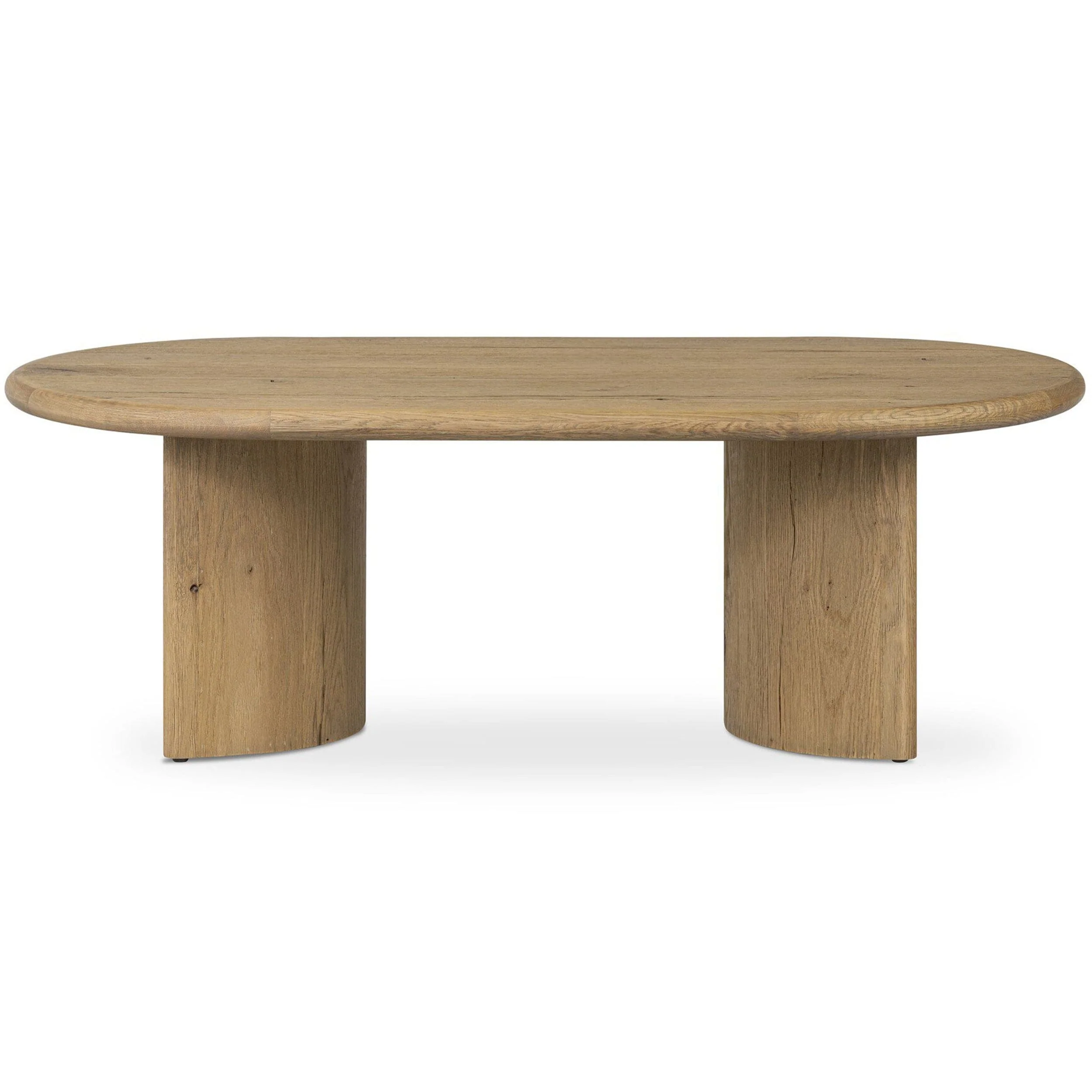 Paden Coffee Table, Worn Oak by Four Hands - Image 2