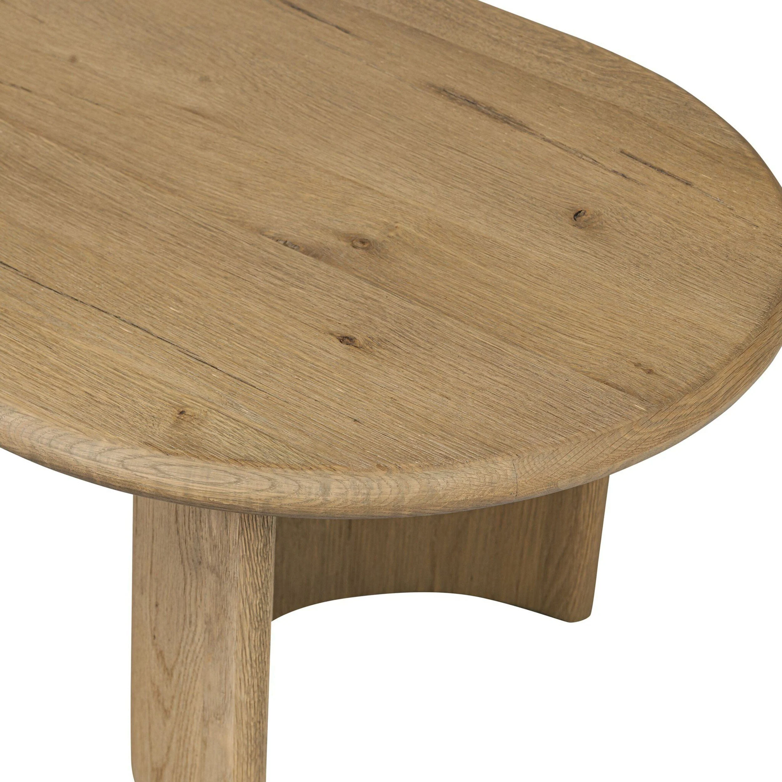 Paden Coffee Table, Worn Oak by Four Hands - Image 5