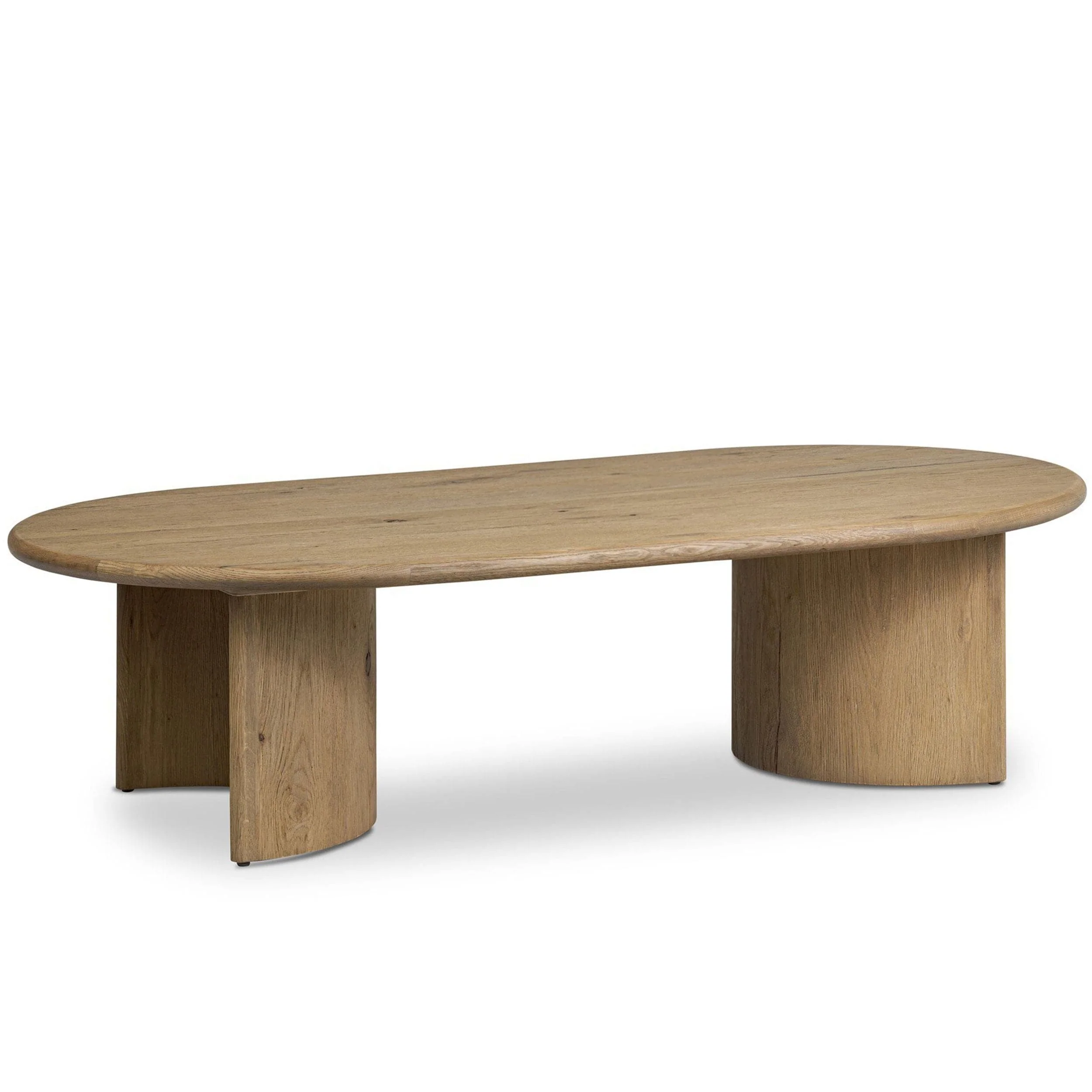 Paden Coffee Table, Worn Oak by Four Hands - Image 7