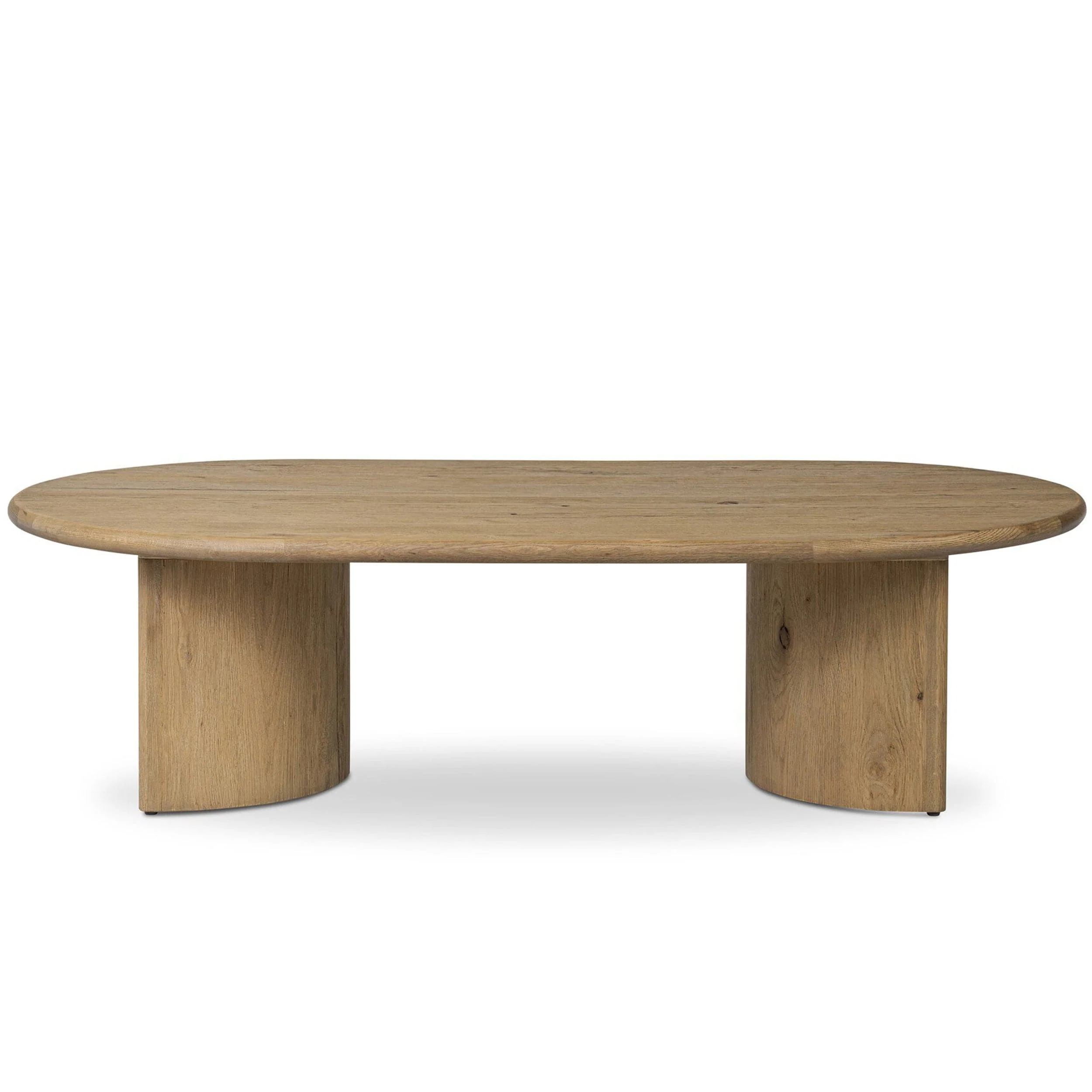 Paden Coffee Table, Worn Oak by Four Hands - Image 8
