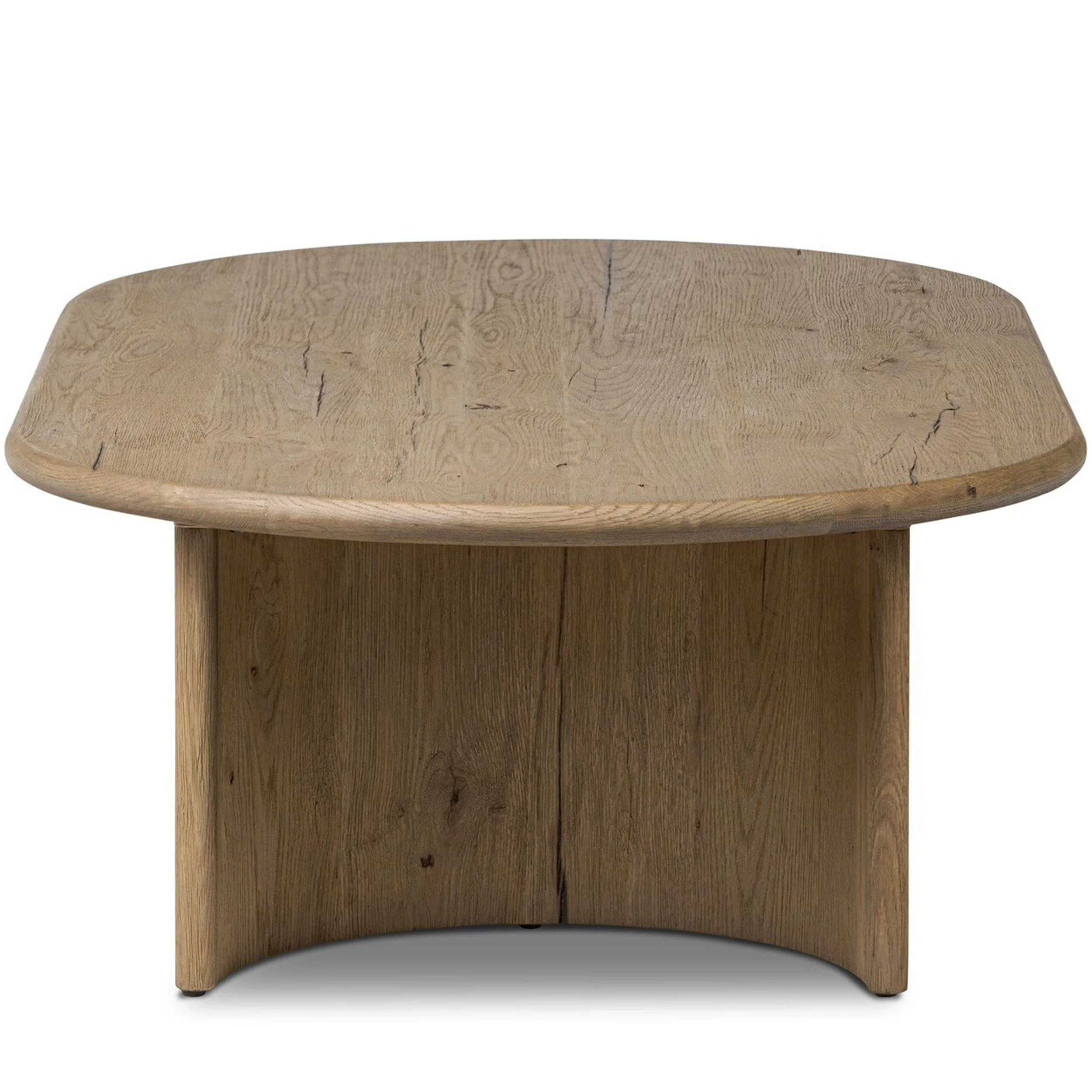 Paden Coffee Table, Worn Oak by Four Hands - Image 9