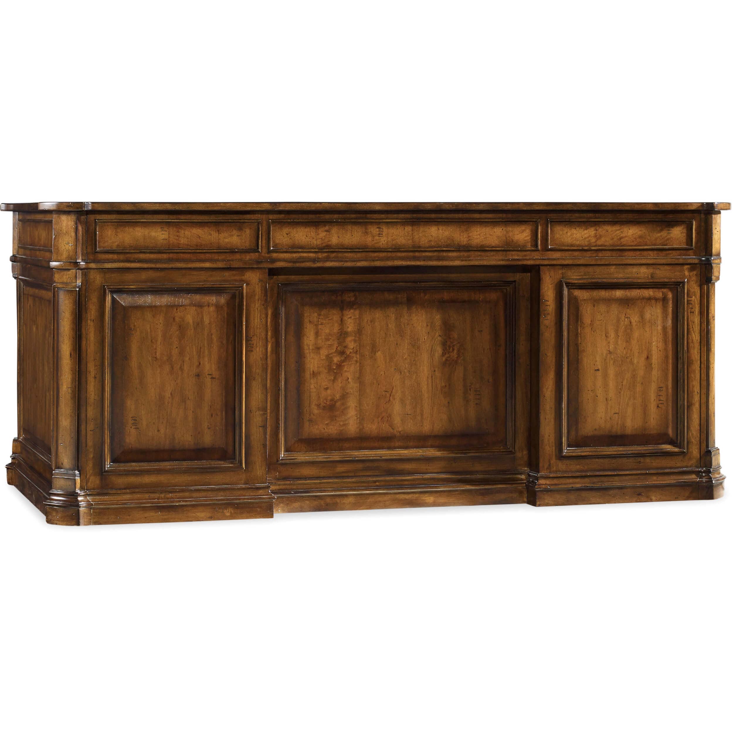 Tynecastle Executive Desk, Chestnut - Image 2