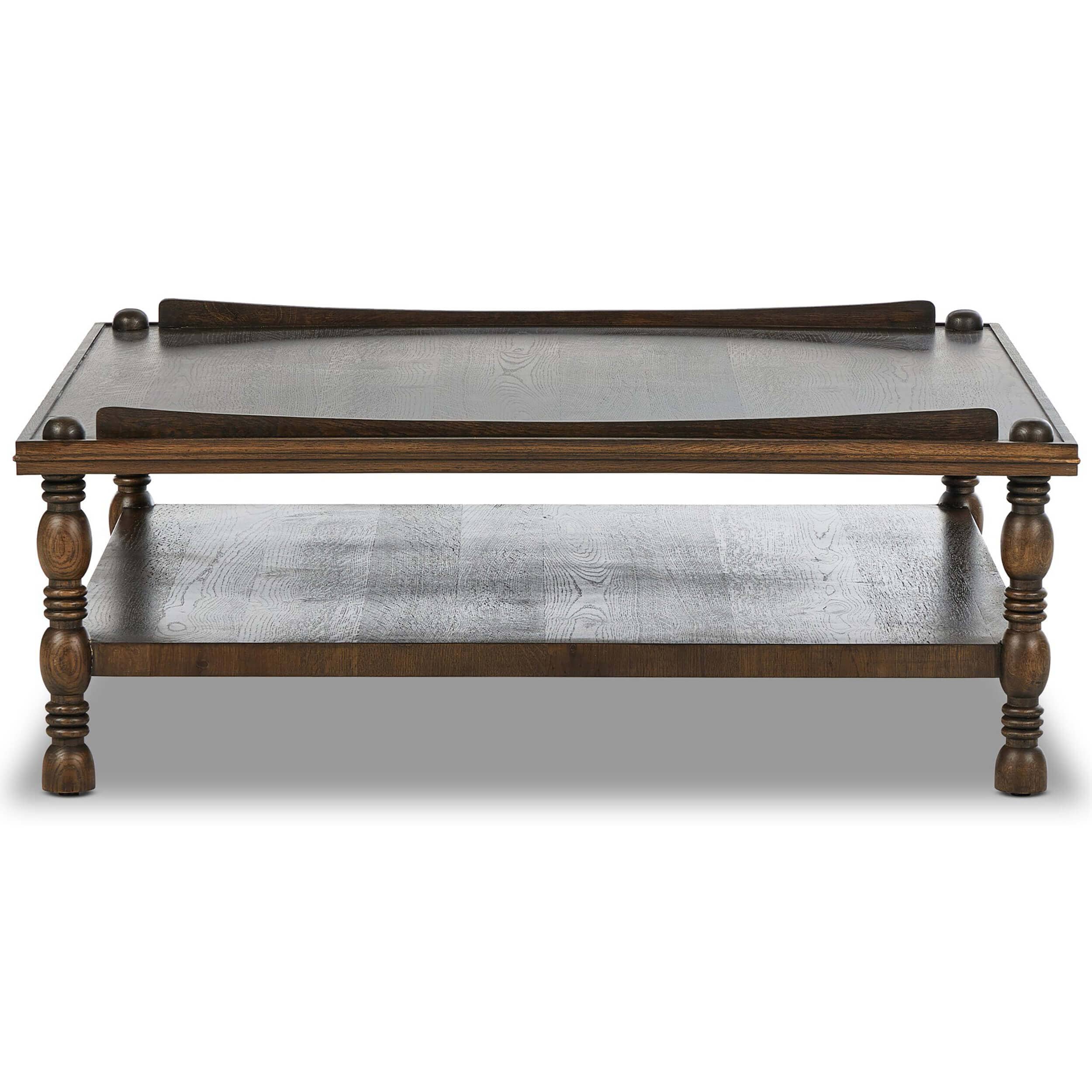 Umair Coffee Table, Espresso by Four Hands - Image 3