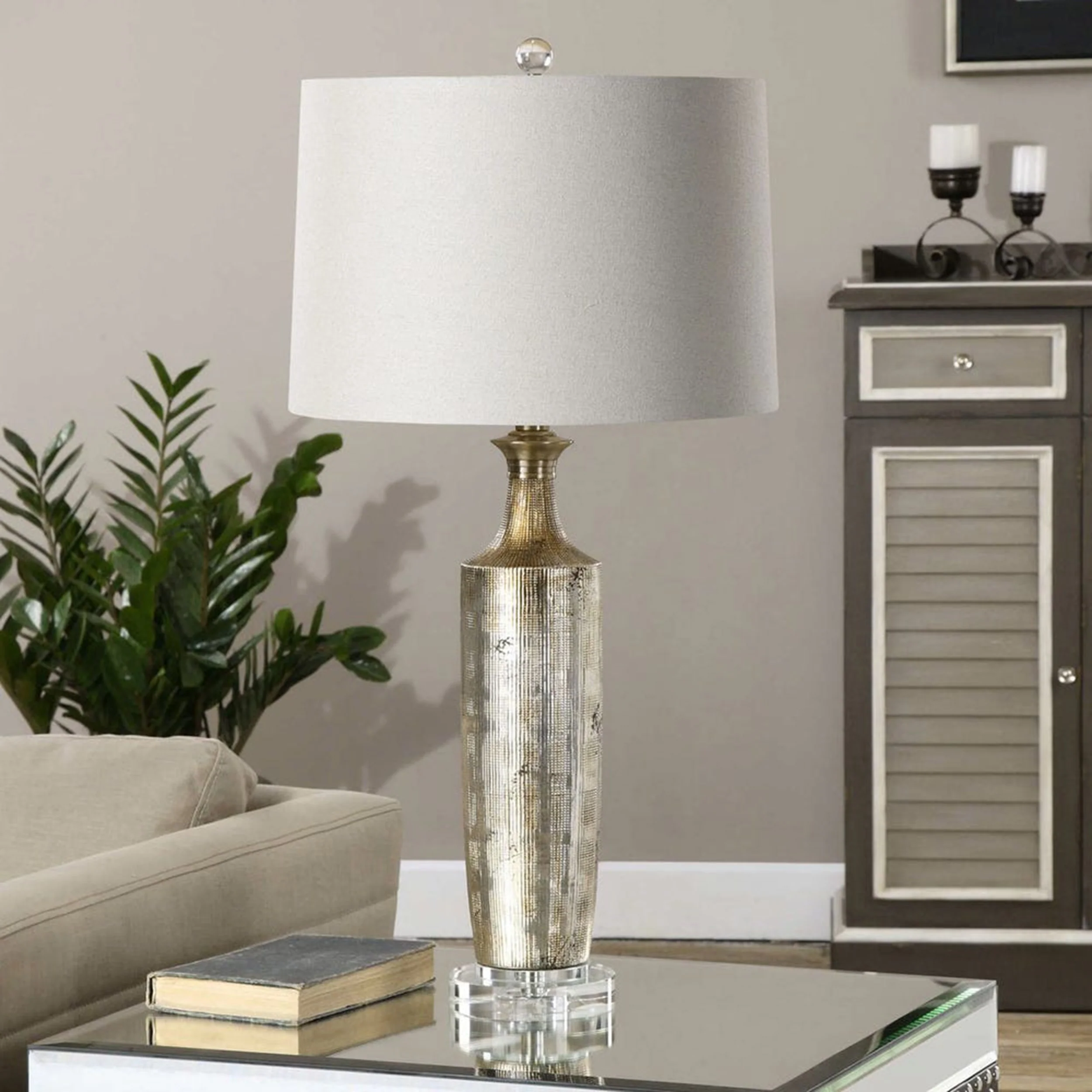 Valdieri Table Lamp, Bronze - Image 2
