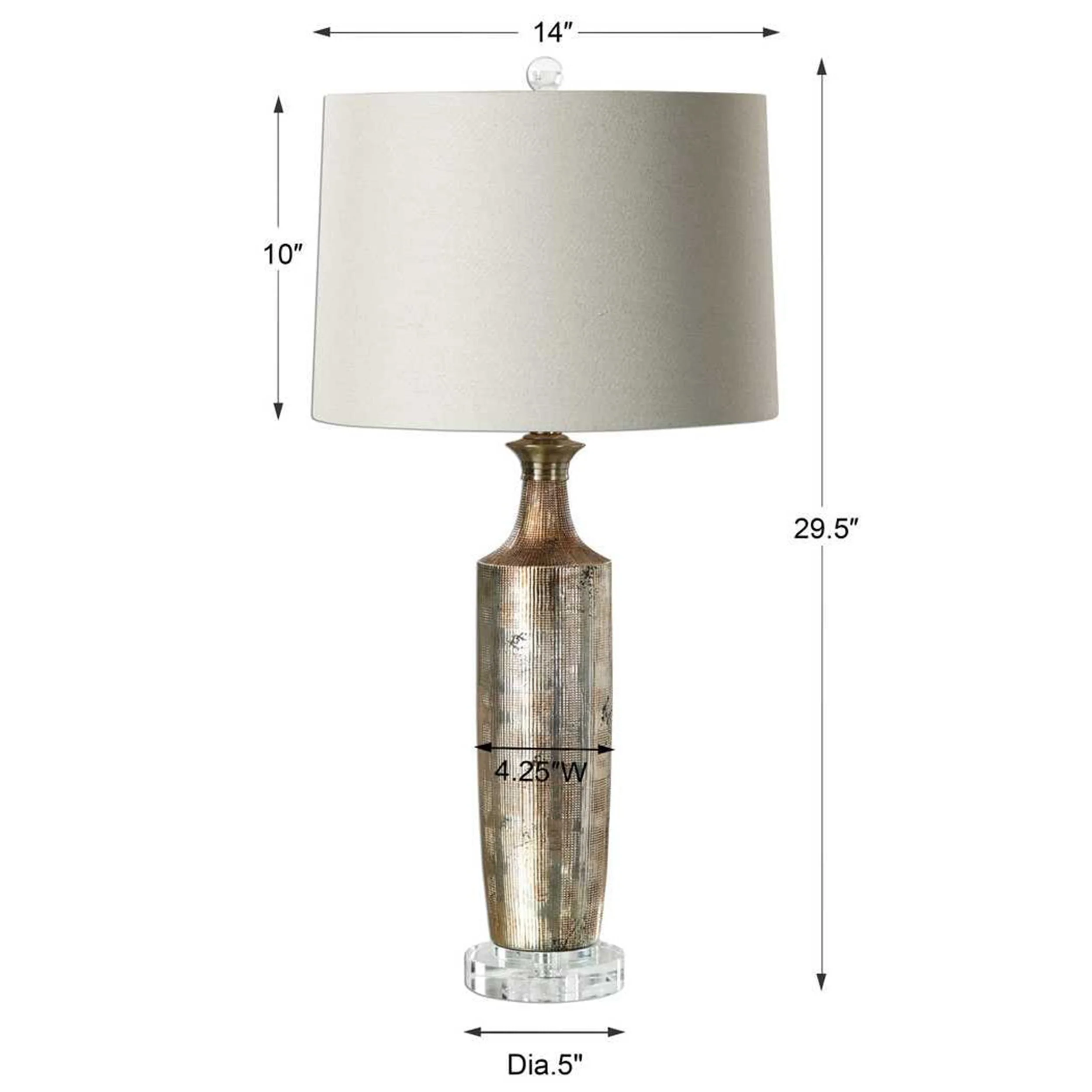 Valdieri Table Lamp, Bronze - Image 3