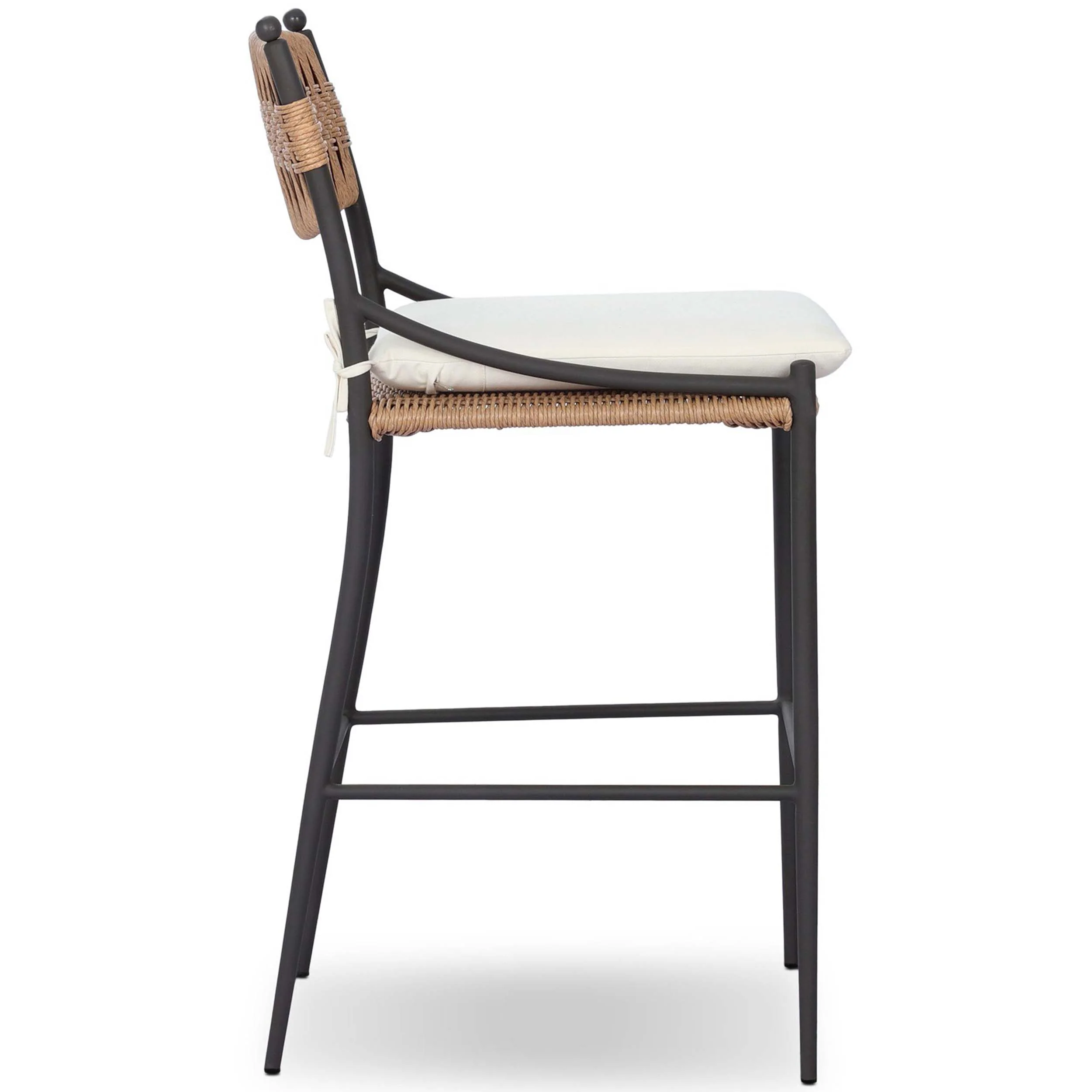 Mae Outdoor Bar & Counter Stool, Liller Flax by Amber Lewis x Four Hands - Image 10