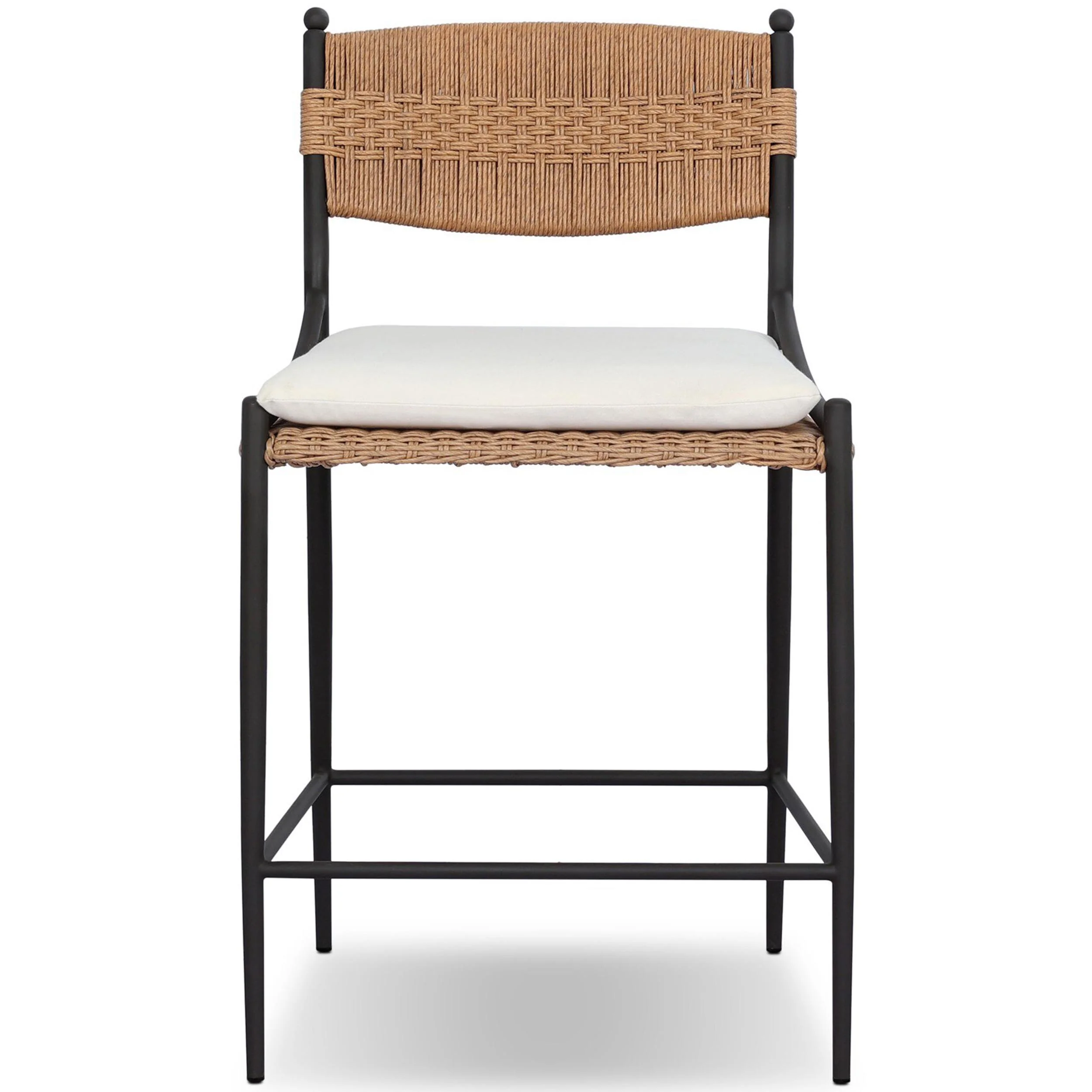 Mae Outdoor Bar & Counter Stool, Liller Flax by Amber Lewis x Four Hands - Image 3