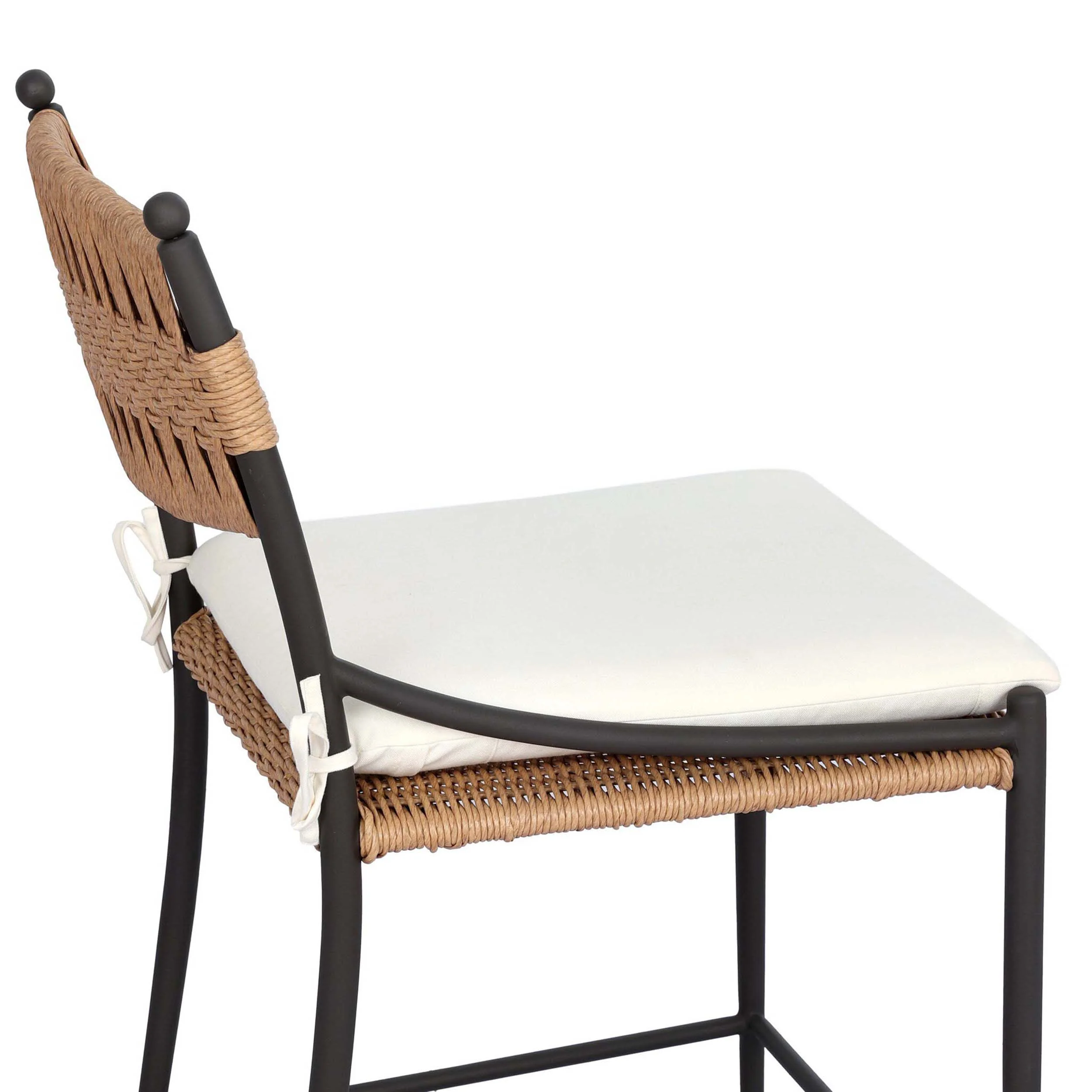 Mae Outdoor Bar & Counter Stool, Liller Flax by Amber Lewis x Four Hands - Image 8