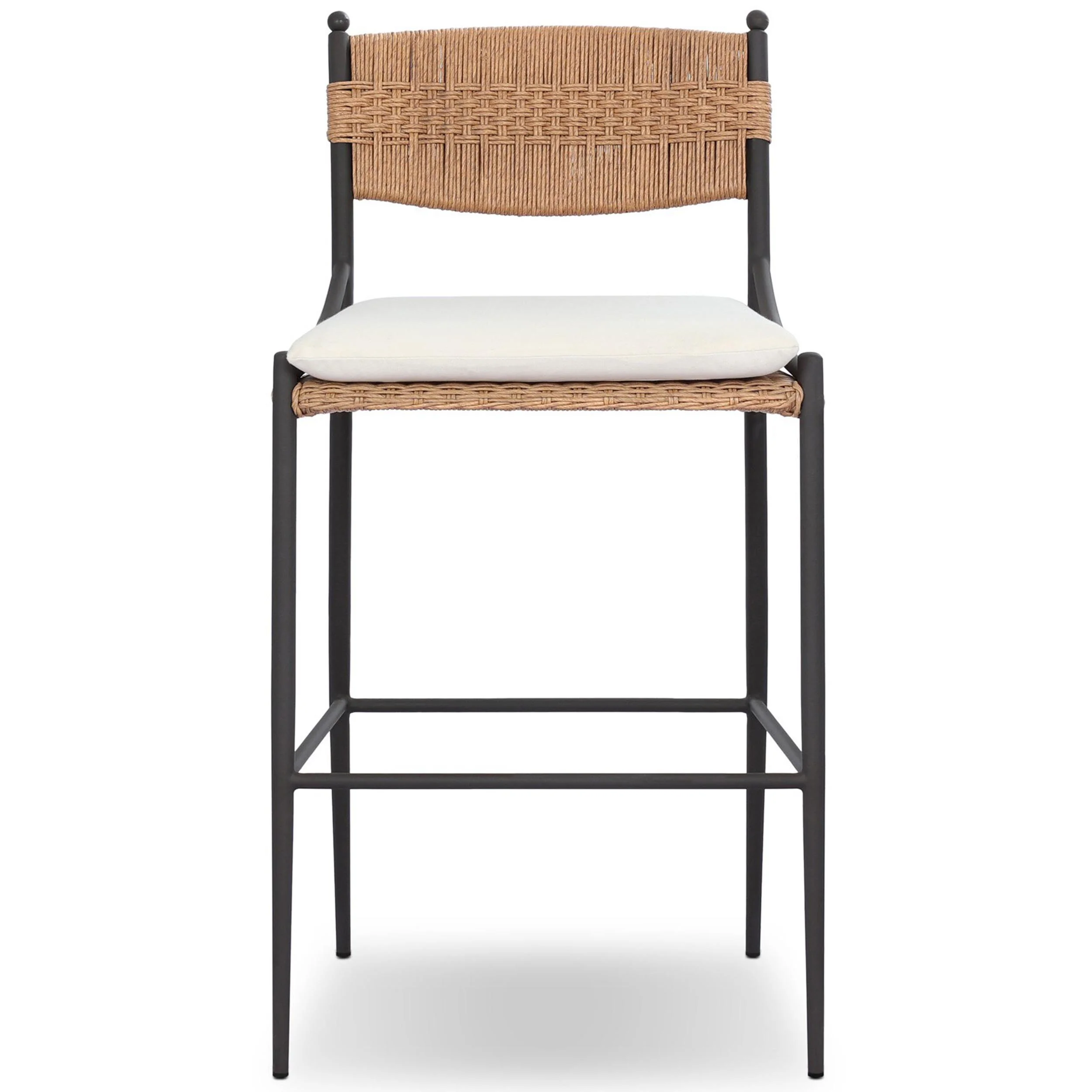 Mae Outdoor Bar & Counter Stool, Liller Flax by Amber Lewis x Four Hands - Image 9