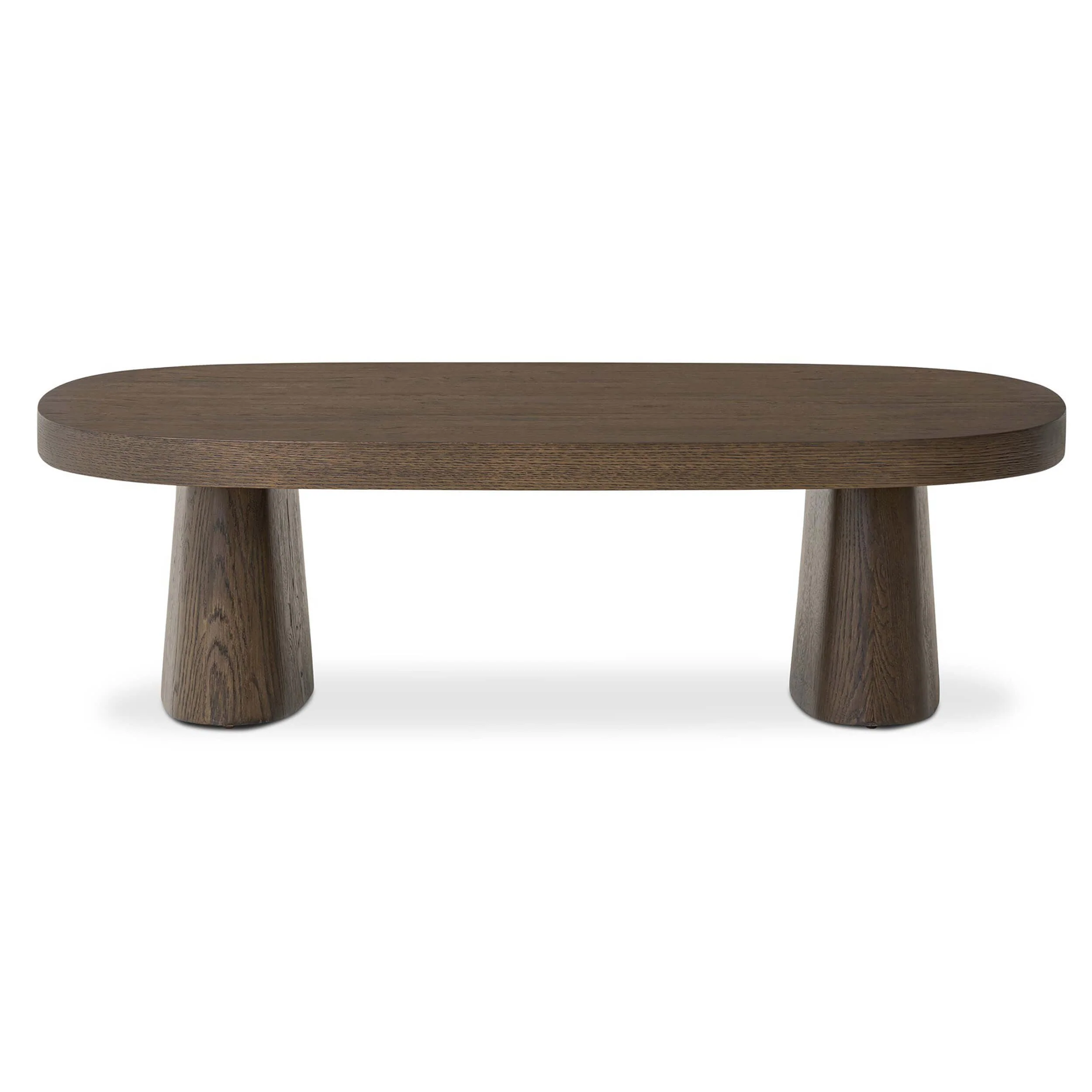 Valen Coffee Table, Rustic Brown by Four Hands - Image 2
