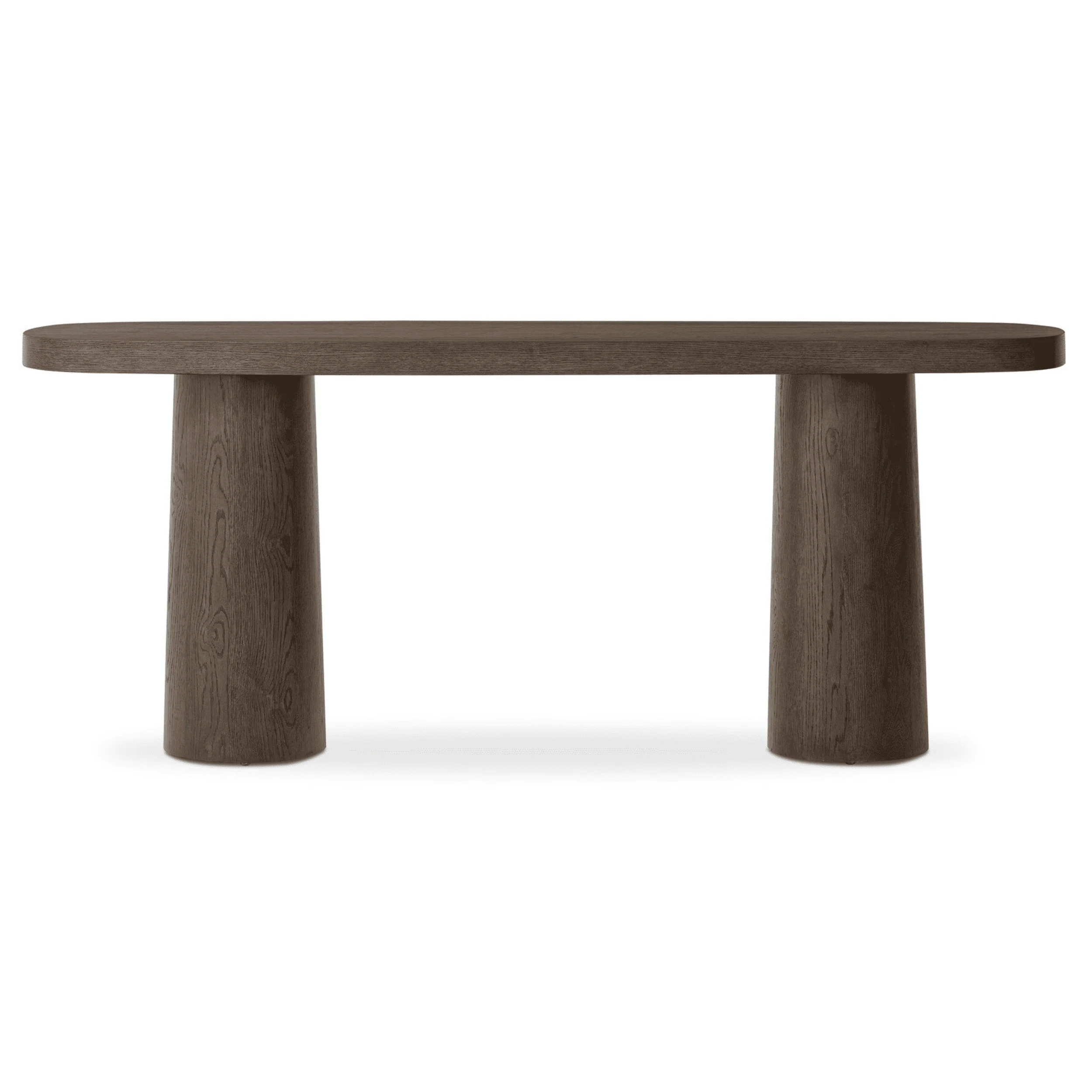 Valen Console Table, Rustic Brown by Four Hands - Image 2
