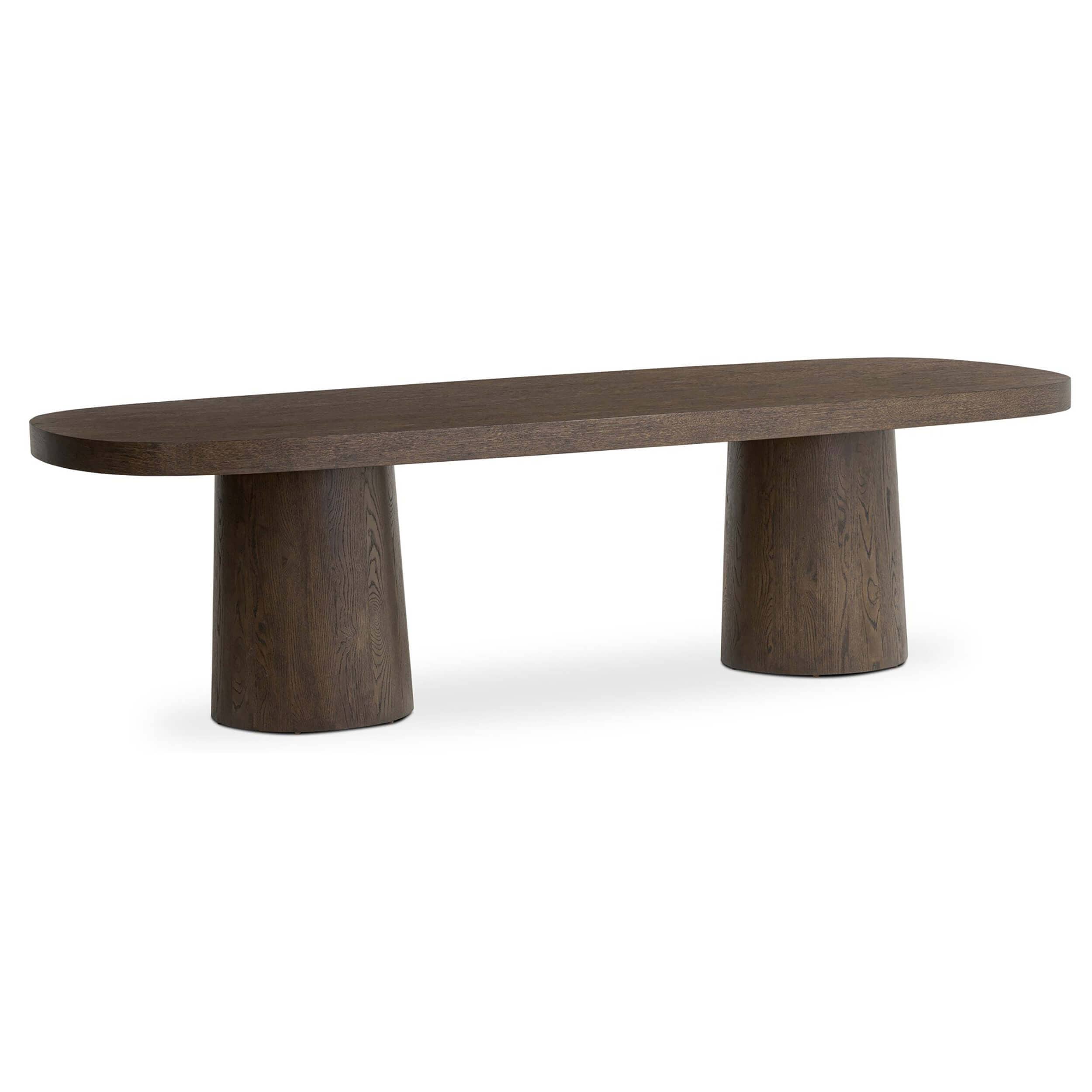 Valen Dining Table, Rustic Brown by Four Hands