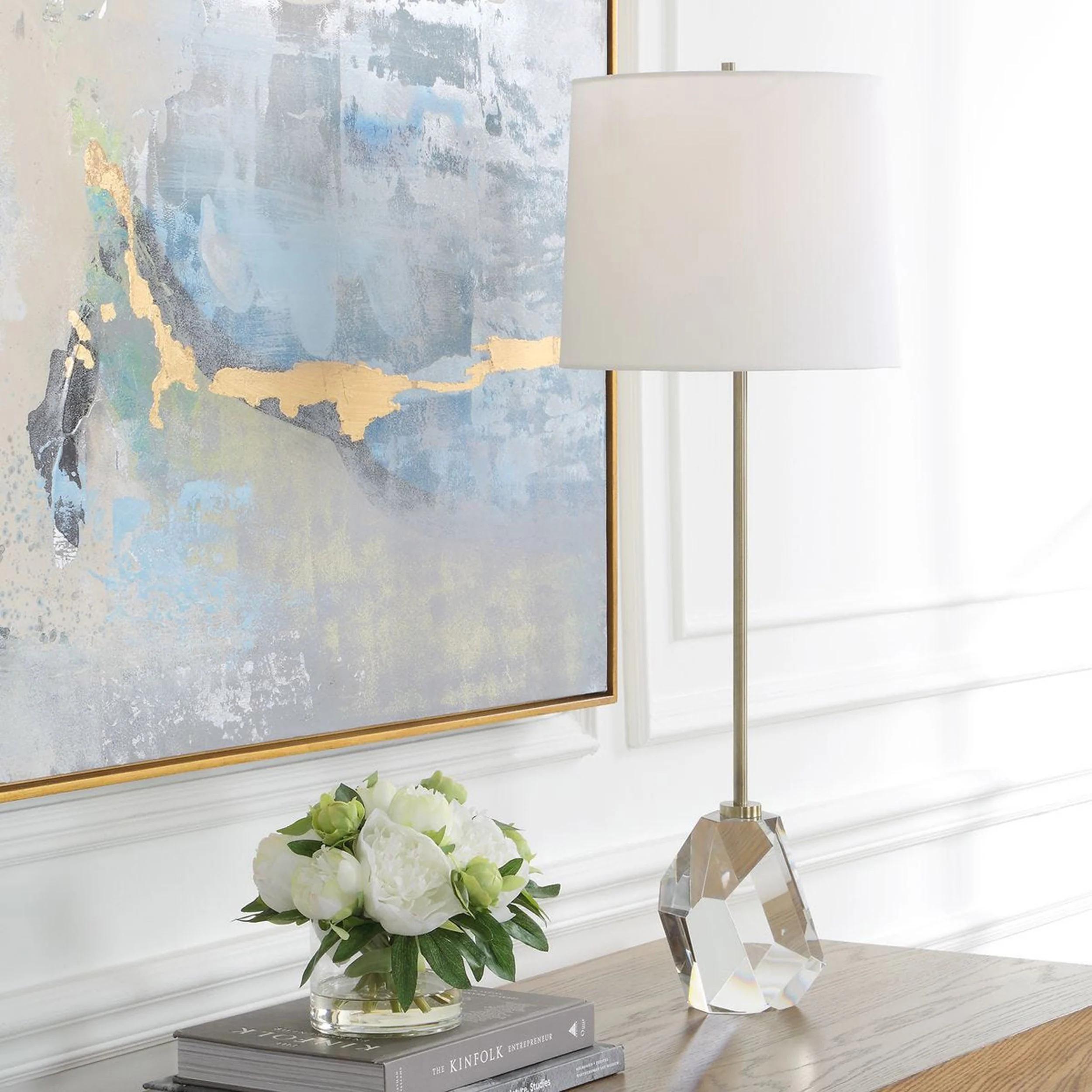 Valentina Cordless Buffet Lamp, White - Image 5