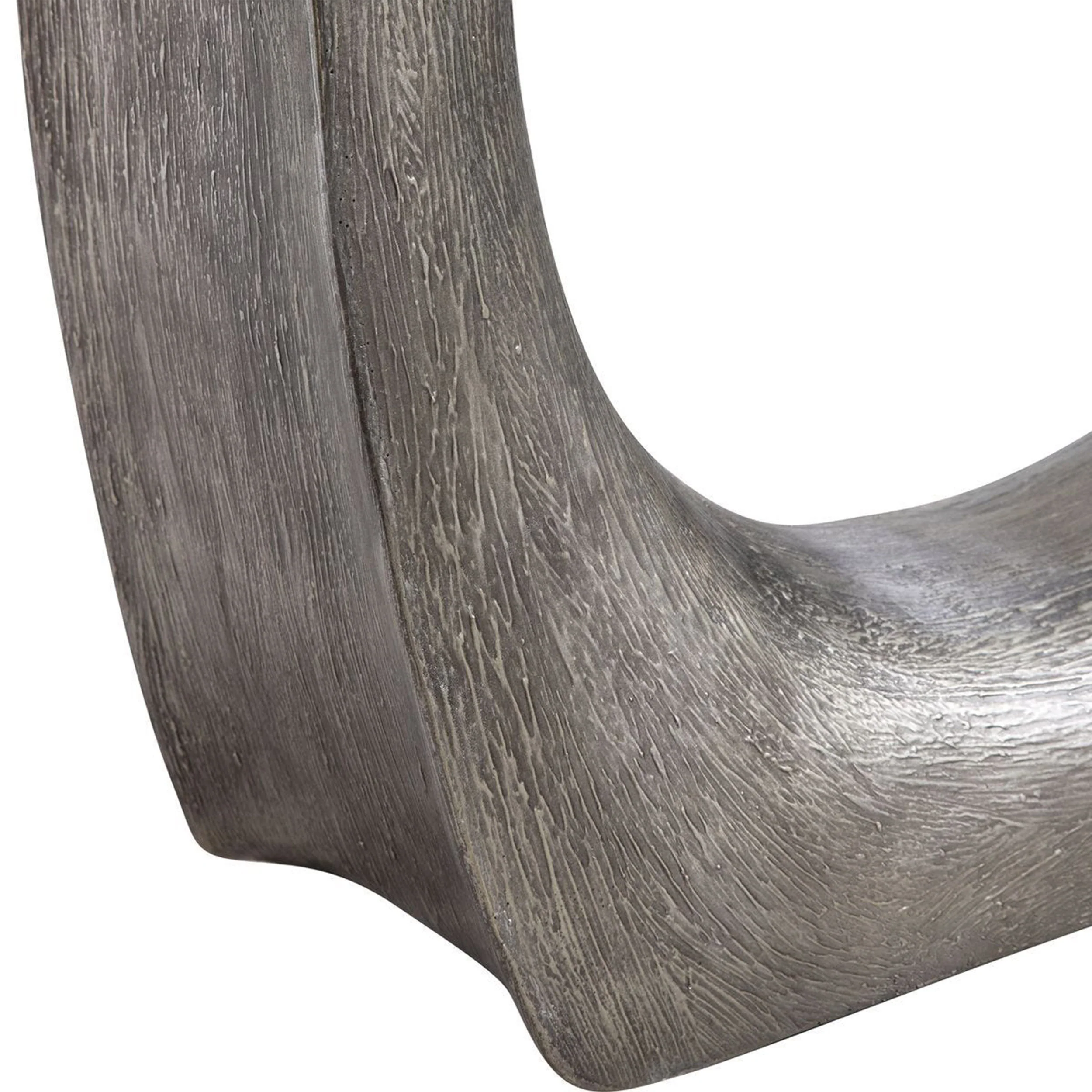 Valira Accent Table, Antique Silver - Image 5
