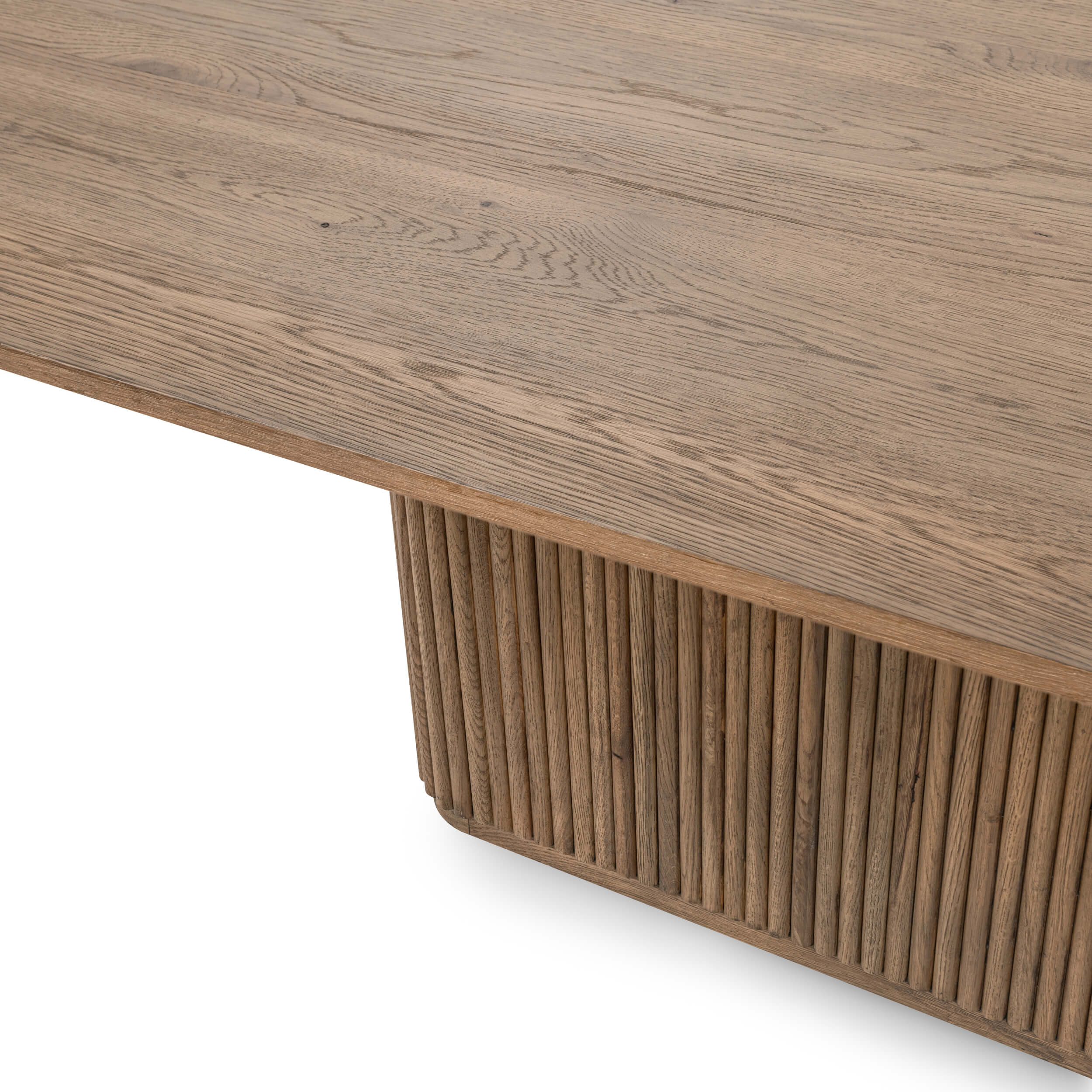 Vander Square Dining Table, Tawny Brown - Image 2