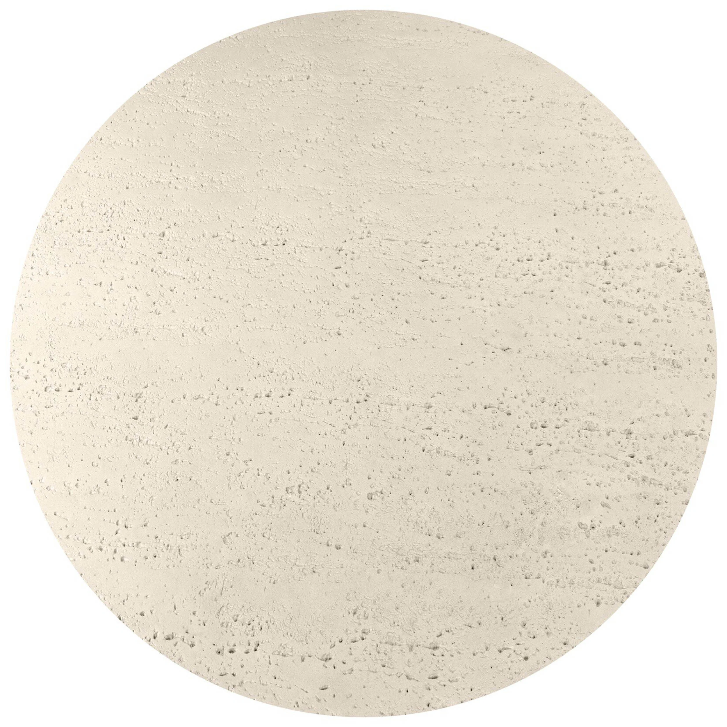 Varda 48" Outdoor Dining Table, Ivory by Four Hands - Image 2