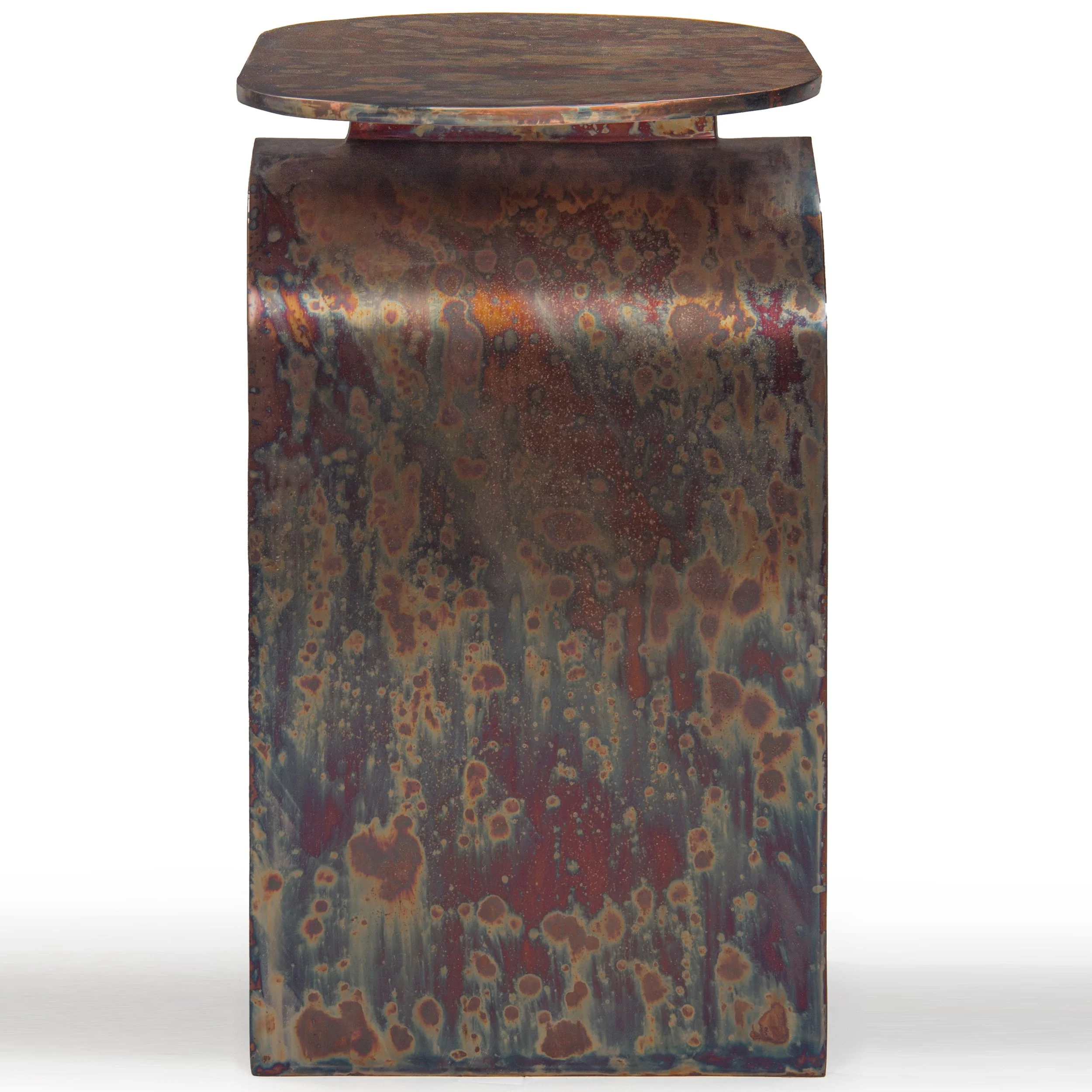 Vault Side Table, Oxidized - Image 3