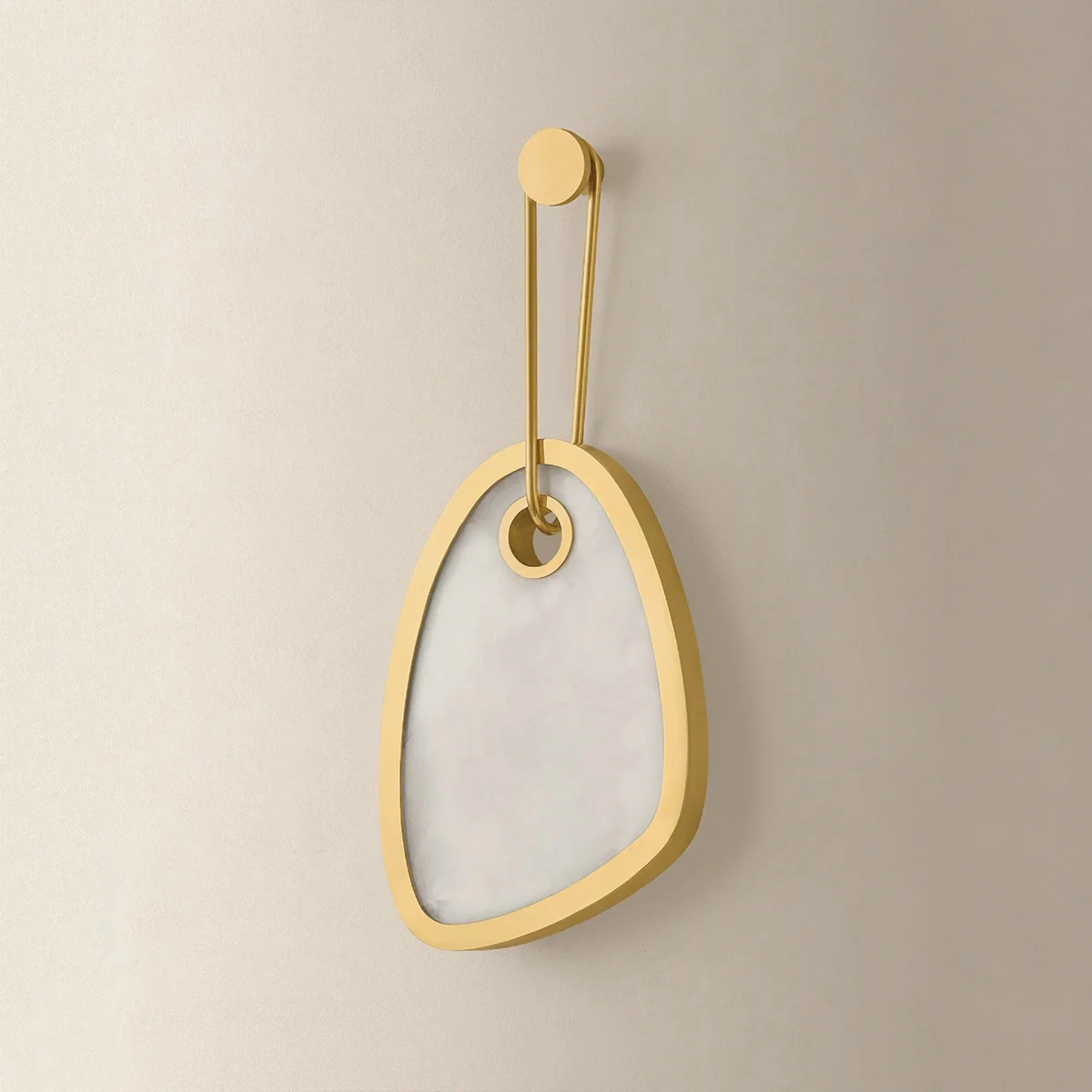 Vela Wall Sconce, Vintage Brass - Image 2