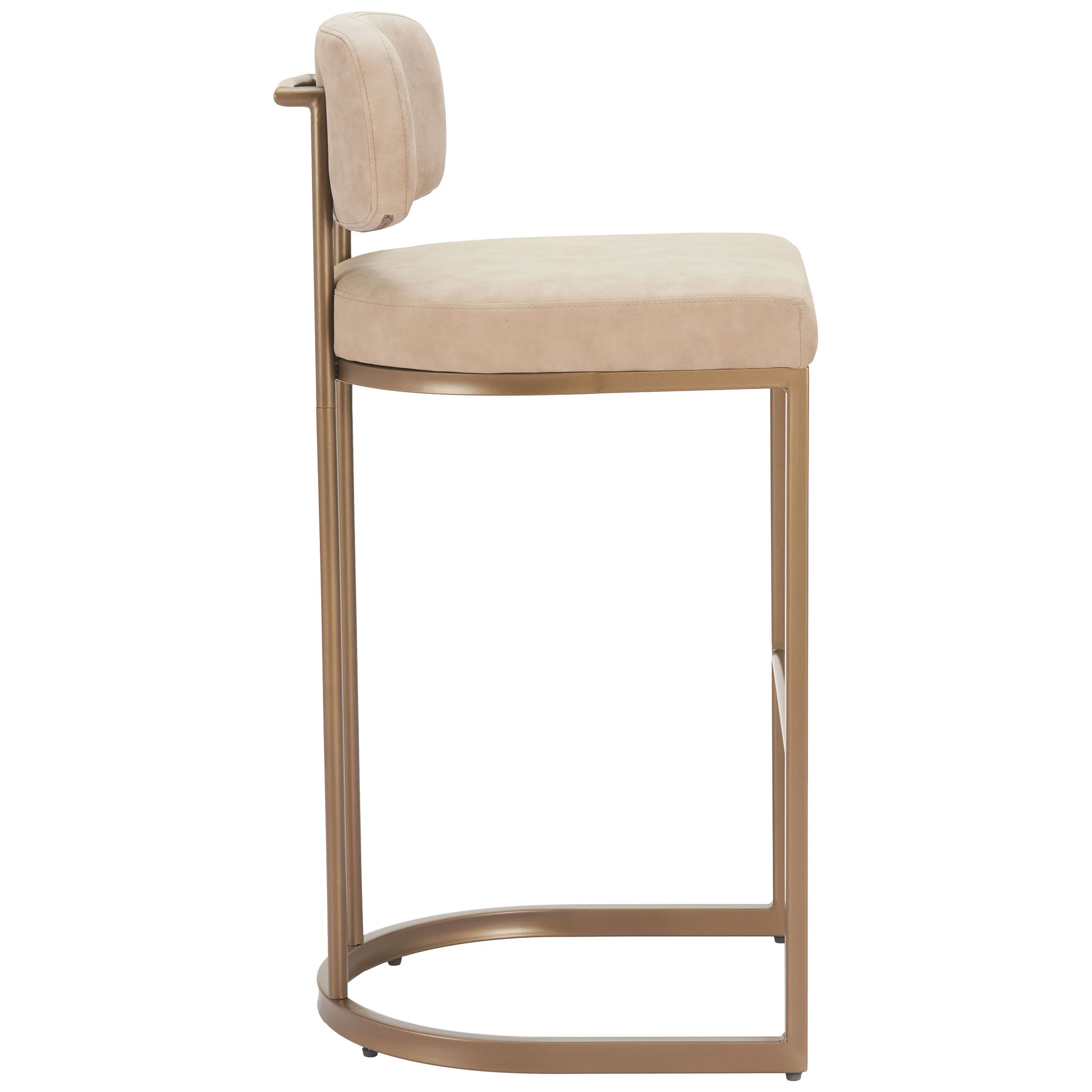 Velar Bar & Counter Stool, Beige, Set of 2 - Image 3
