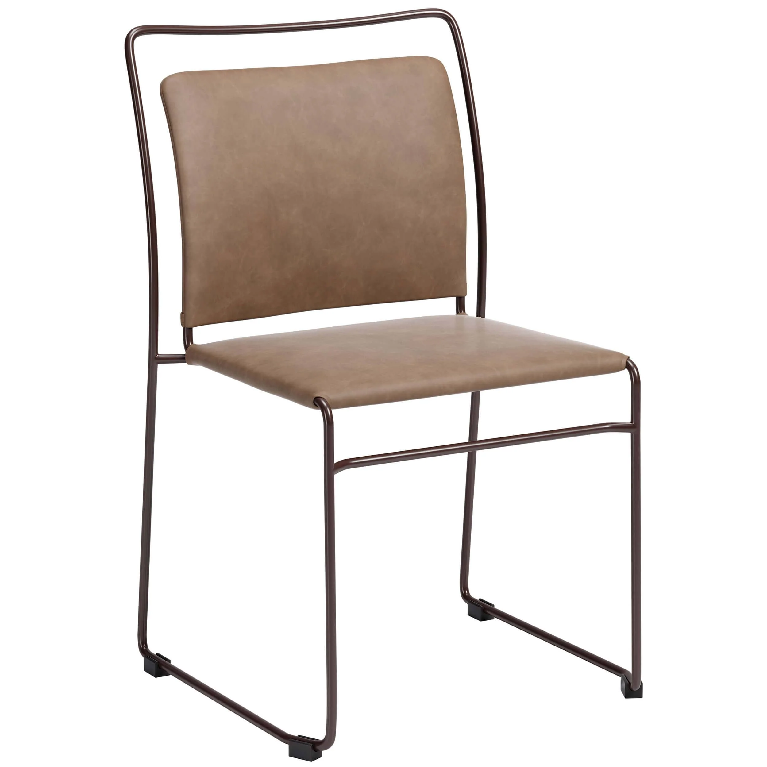 Verbena Dining Chair, Brown, Set of 2