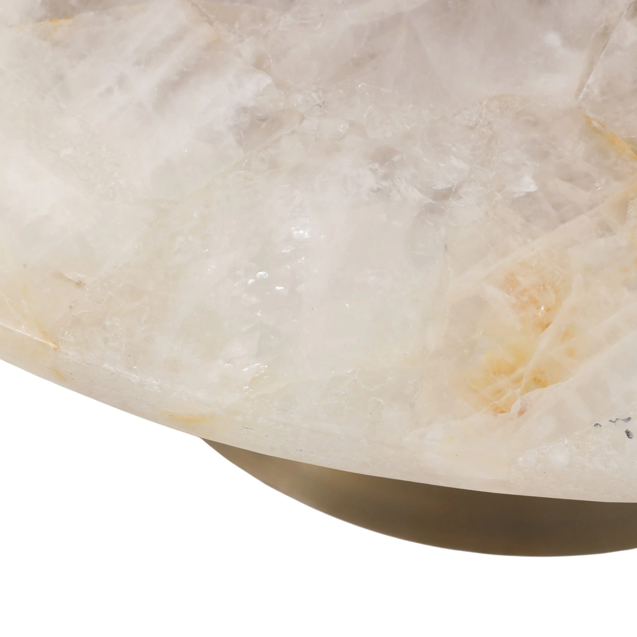 Verla Round Coffee Table, White - Image 4