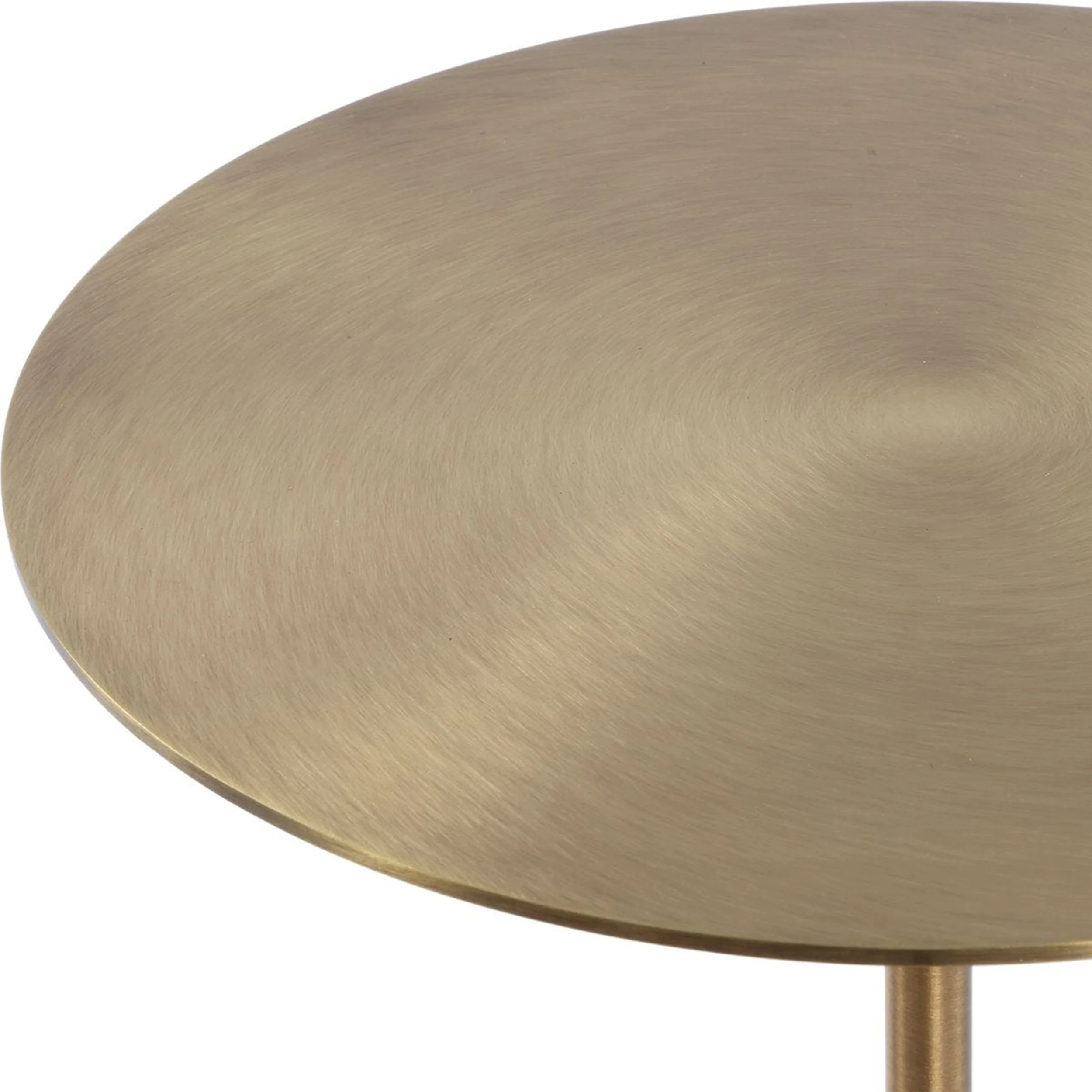 Verlin Drink Table, Brushed Brass - Image 2