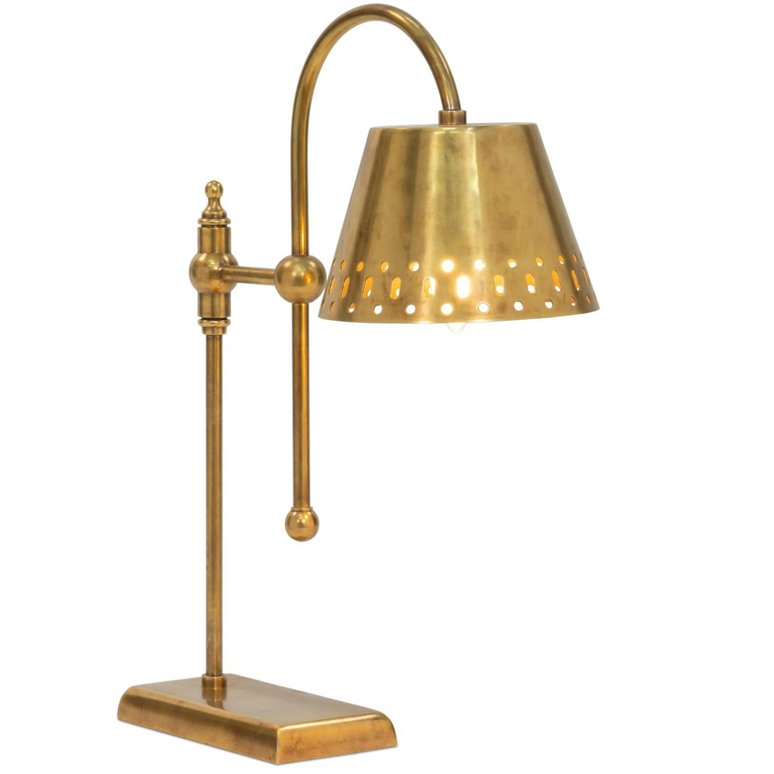 Vesper Table Lamp, Aged Patina by Amber Lewis x Four Hands - Image 4