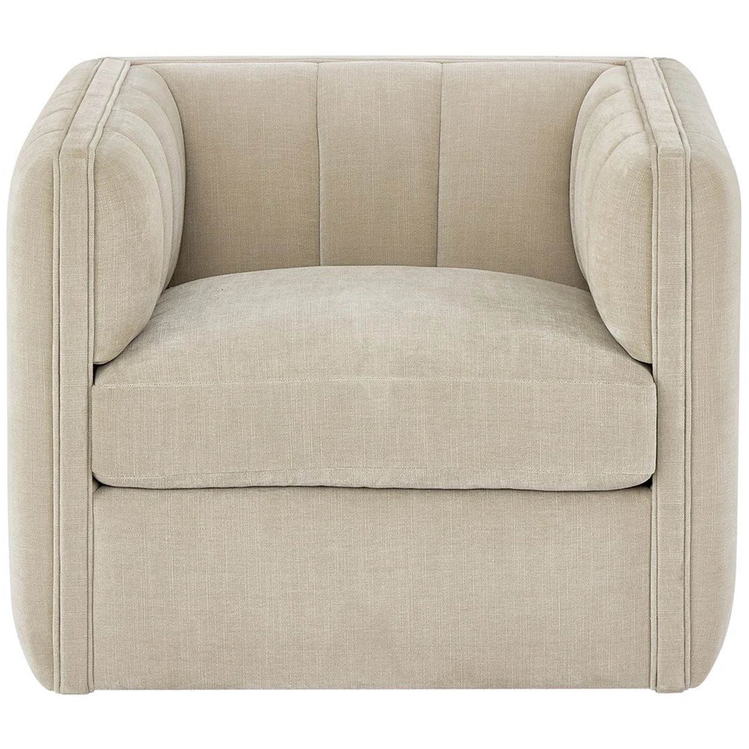 Vesta Swivel Chair, Silken Fog - Image 2