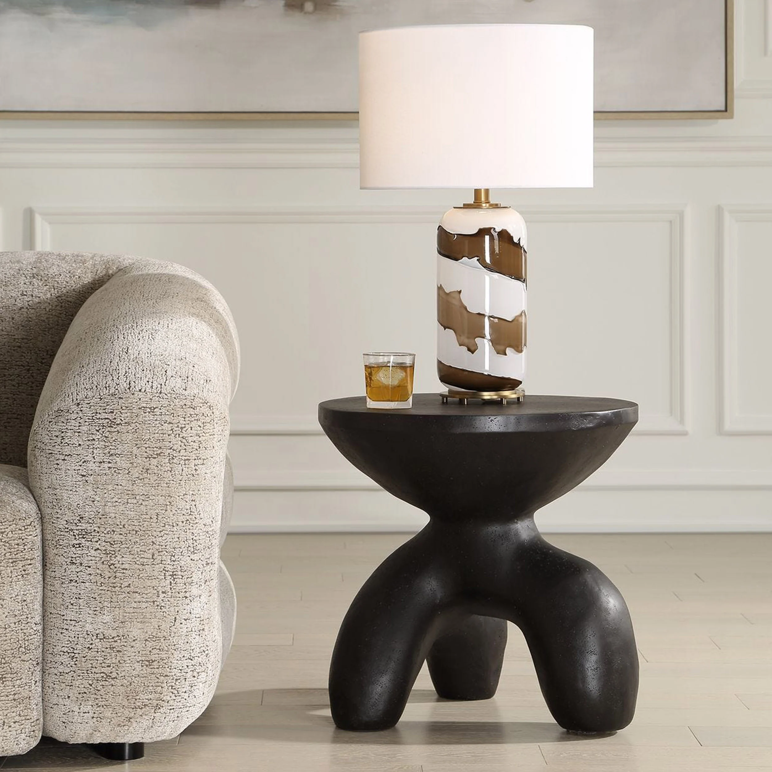 Veta Accent Table, Black - Image 7