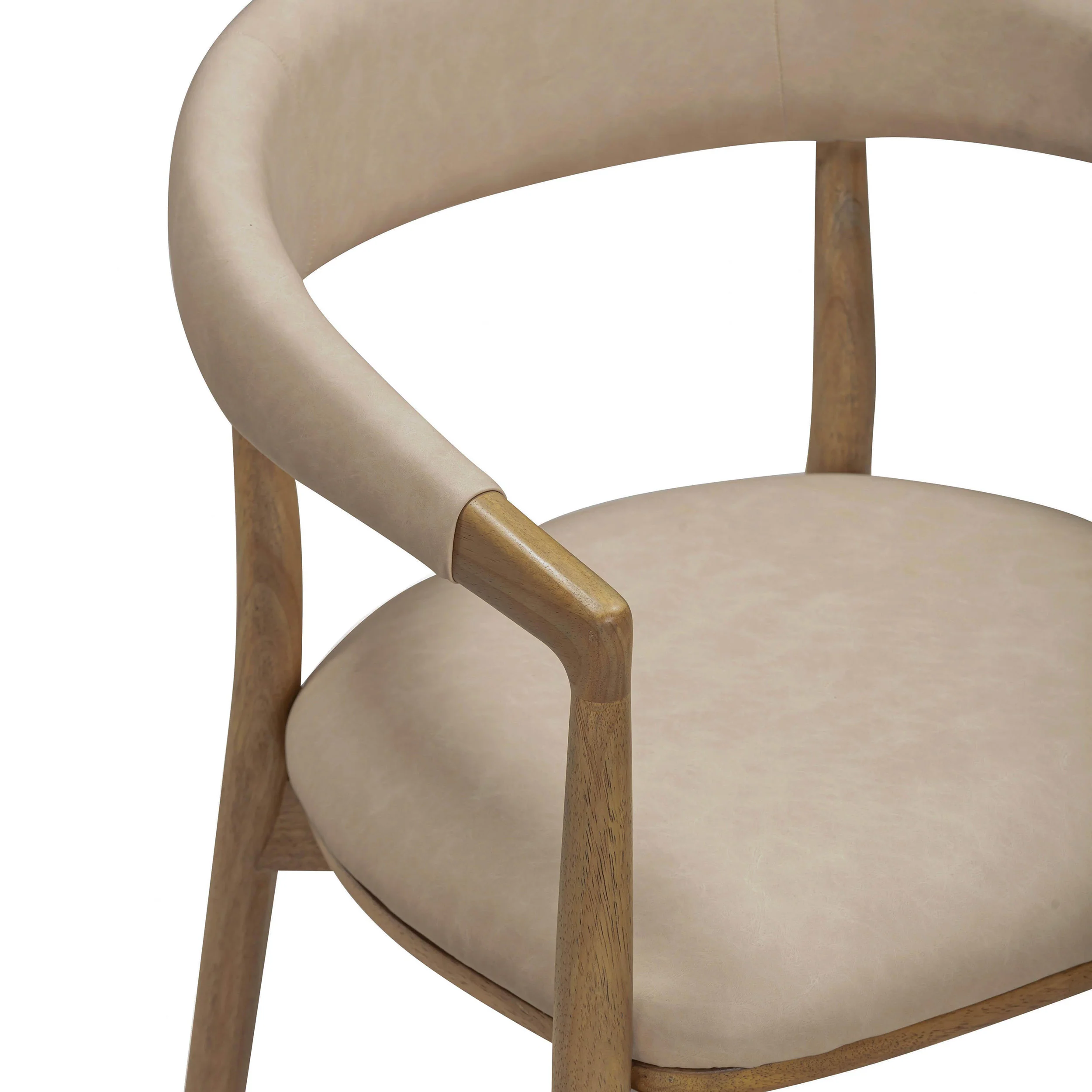 Vina Dining Chair, Taupe - Image 5