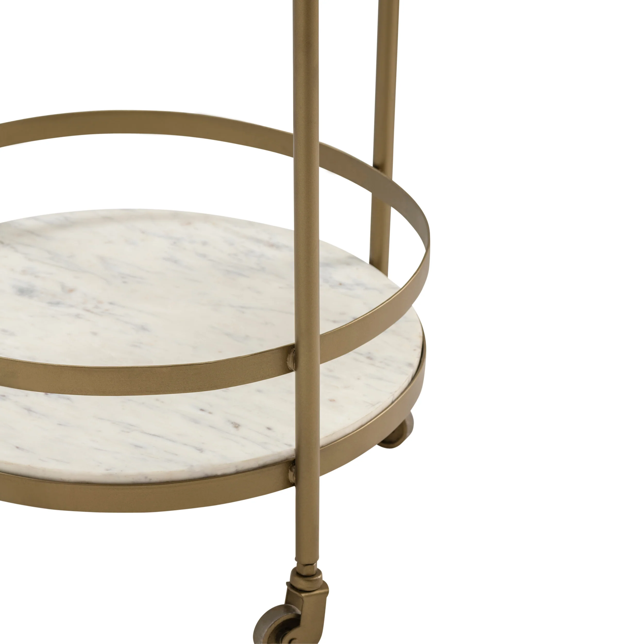 Vine Grove Bar Cart, Gold - Image 2