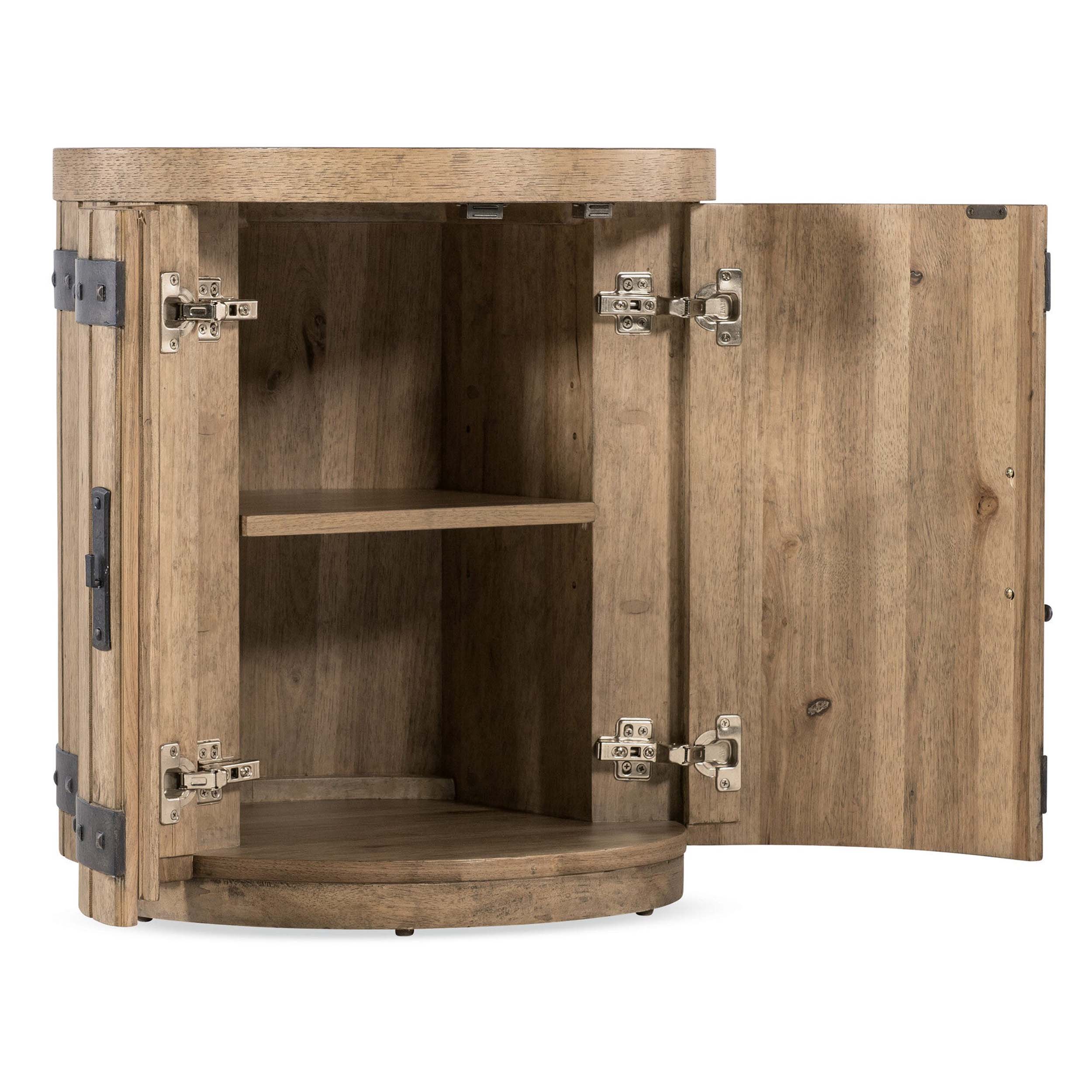Vineyard Row Wine Barrel End Table, Sonoma - Image 4