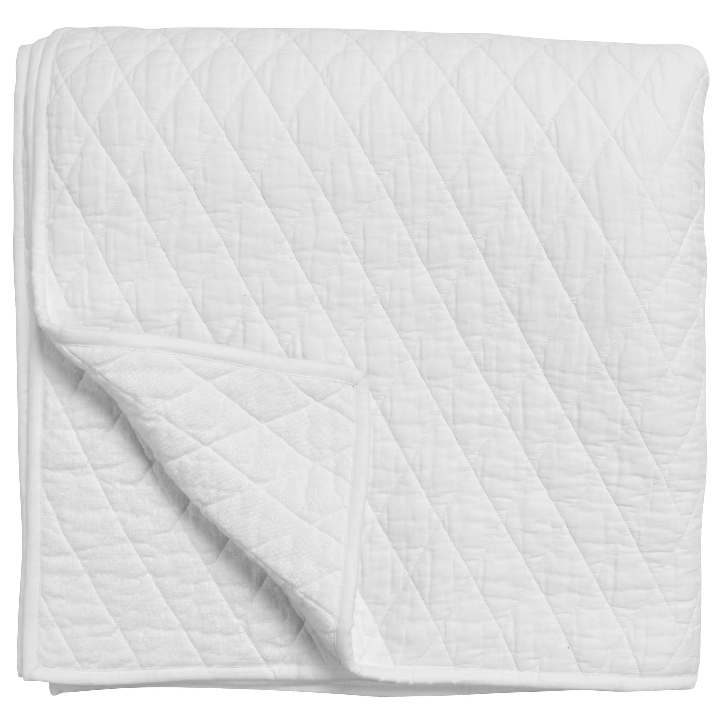 Vintage Lana Quilt, White - Image 5