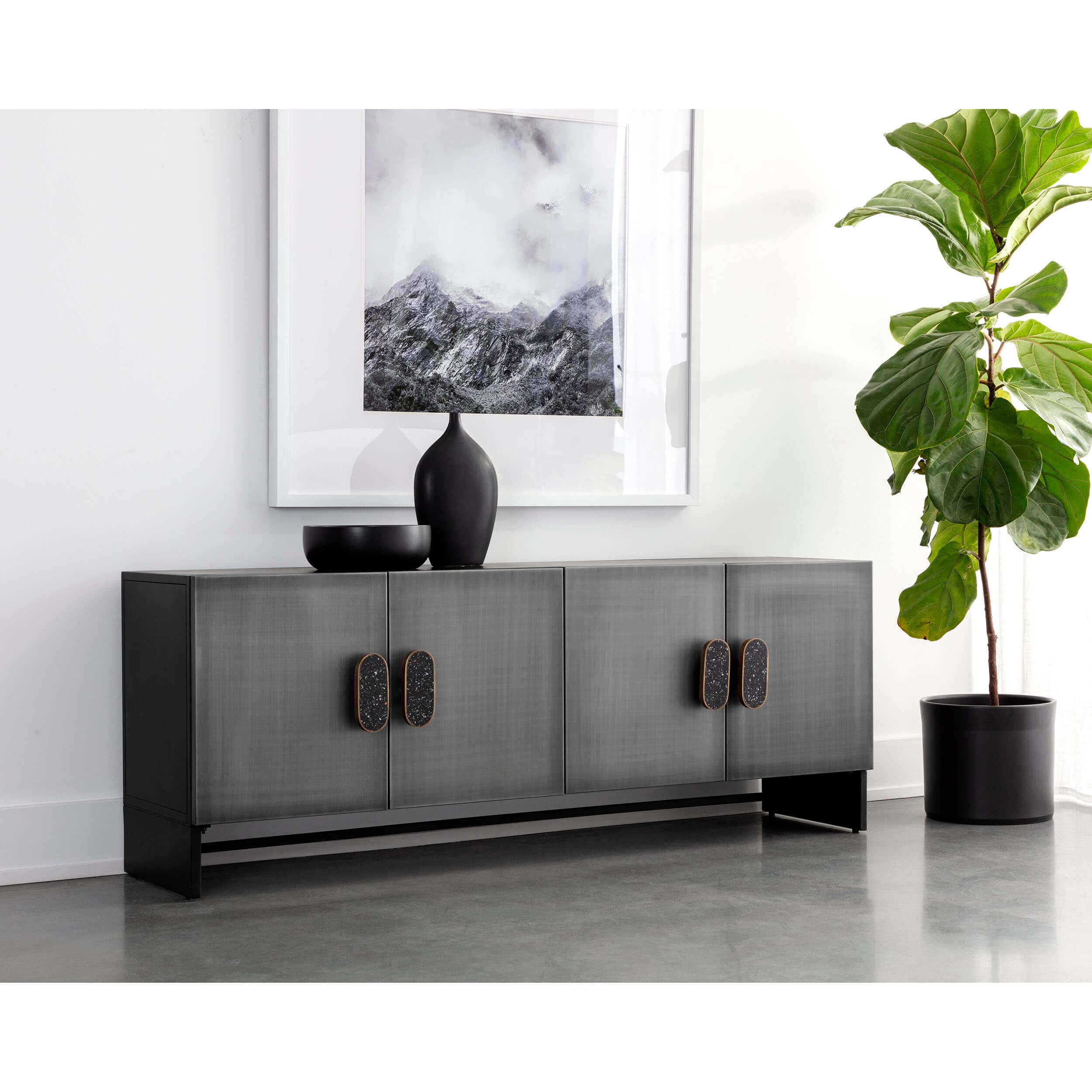 Viserys Sideboard, Silver - Image 6