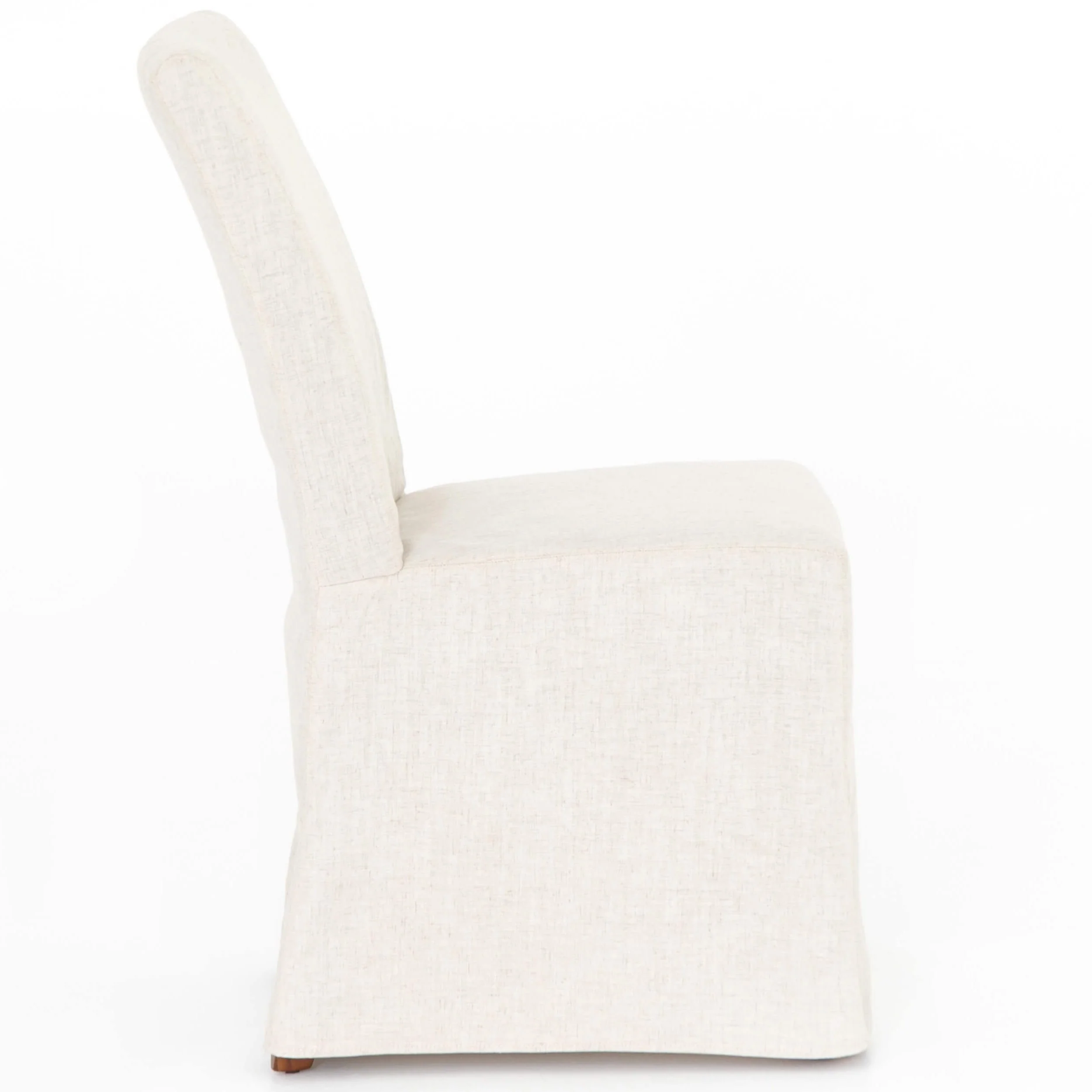 Vista Slipcovered Dining Chair, Savile Flax, Set of 2 by Four Hands - Image 3
