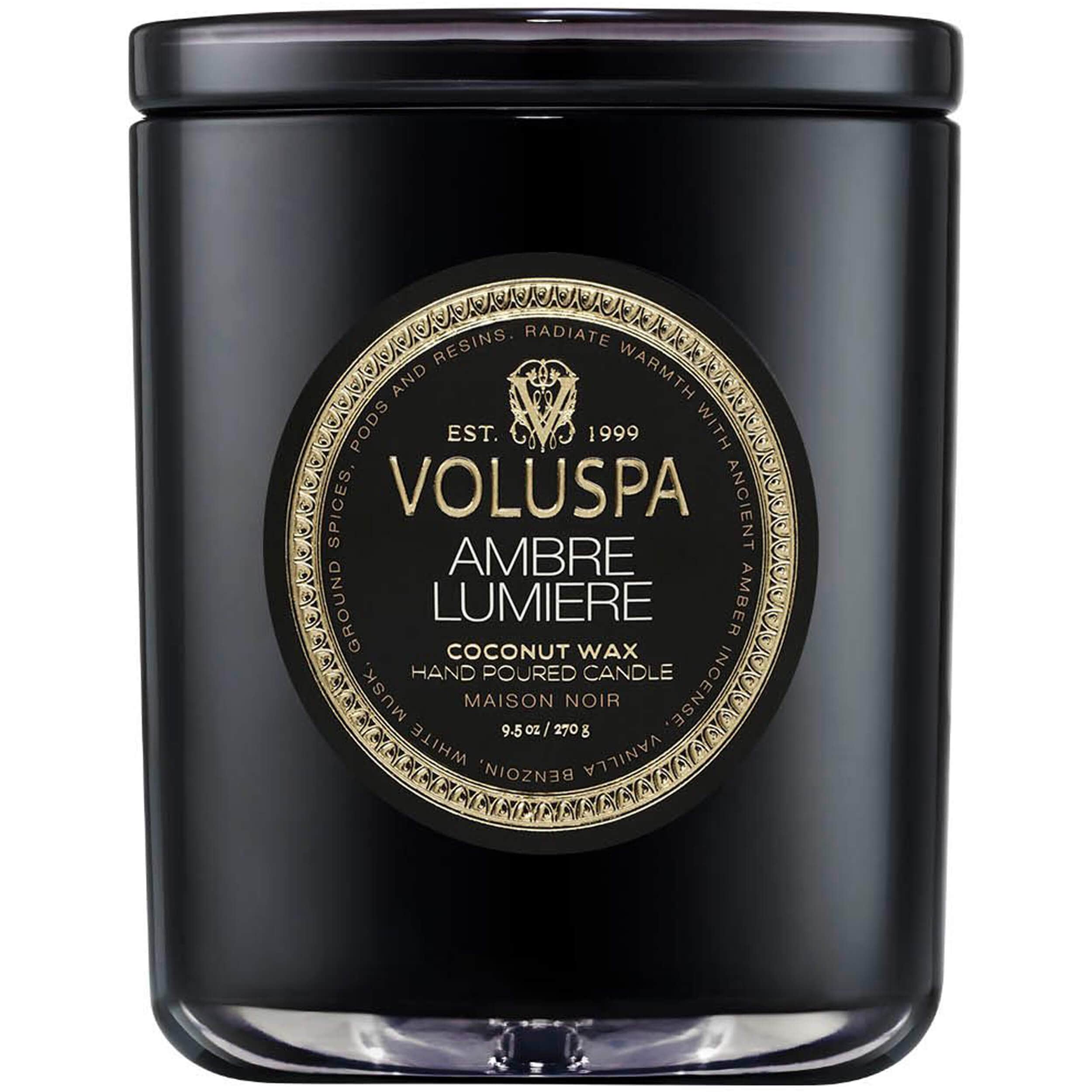 Voluspa Candle Ambre Lumiere, Classic Candle - Image 3