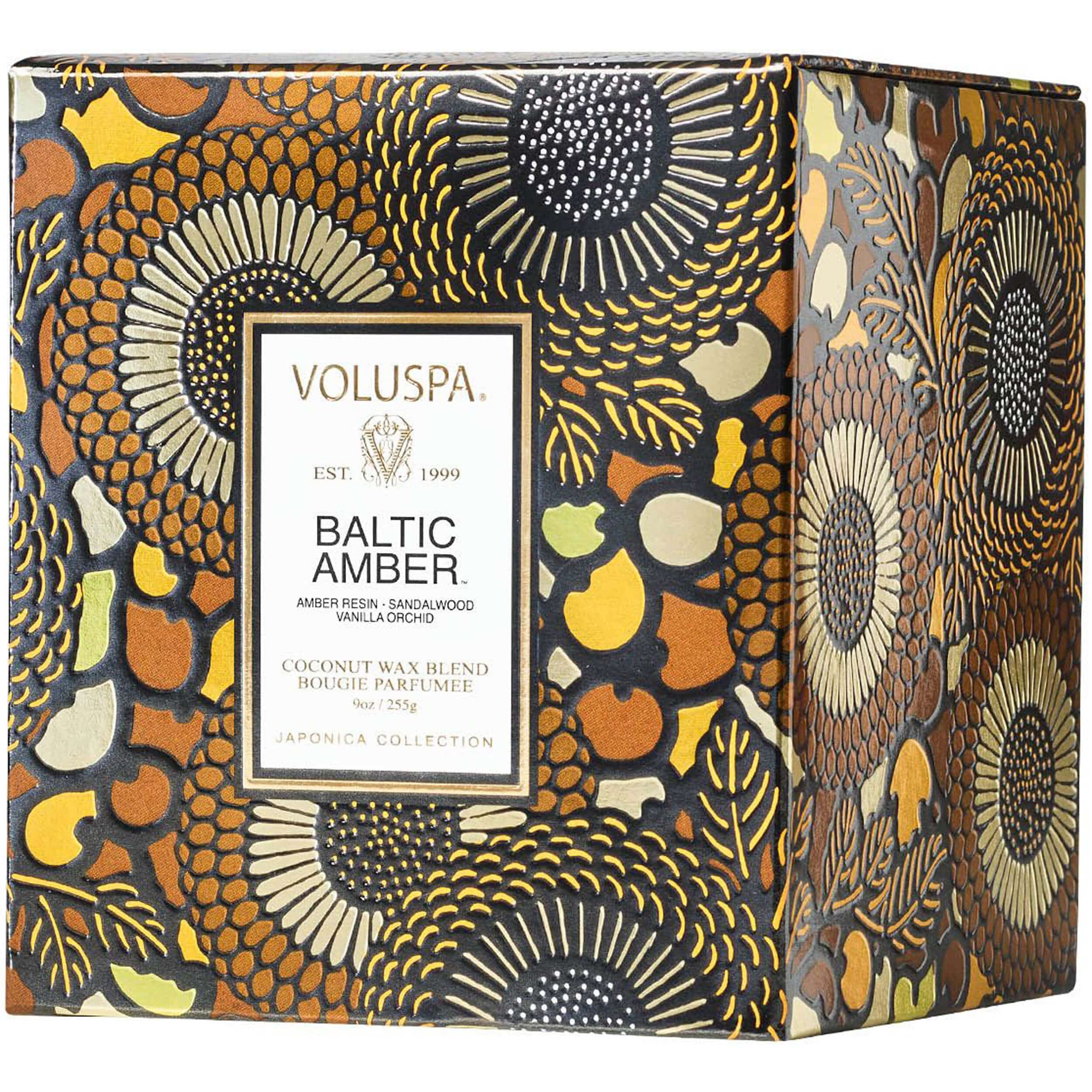 Voluspa Candle Baltic Amber, Classic Candle - Image 4