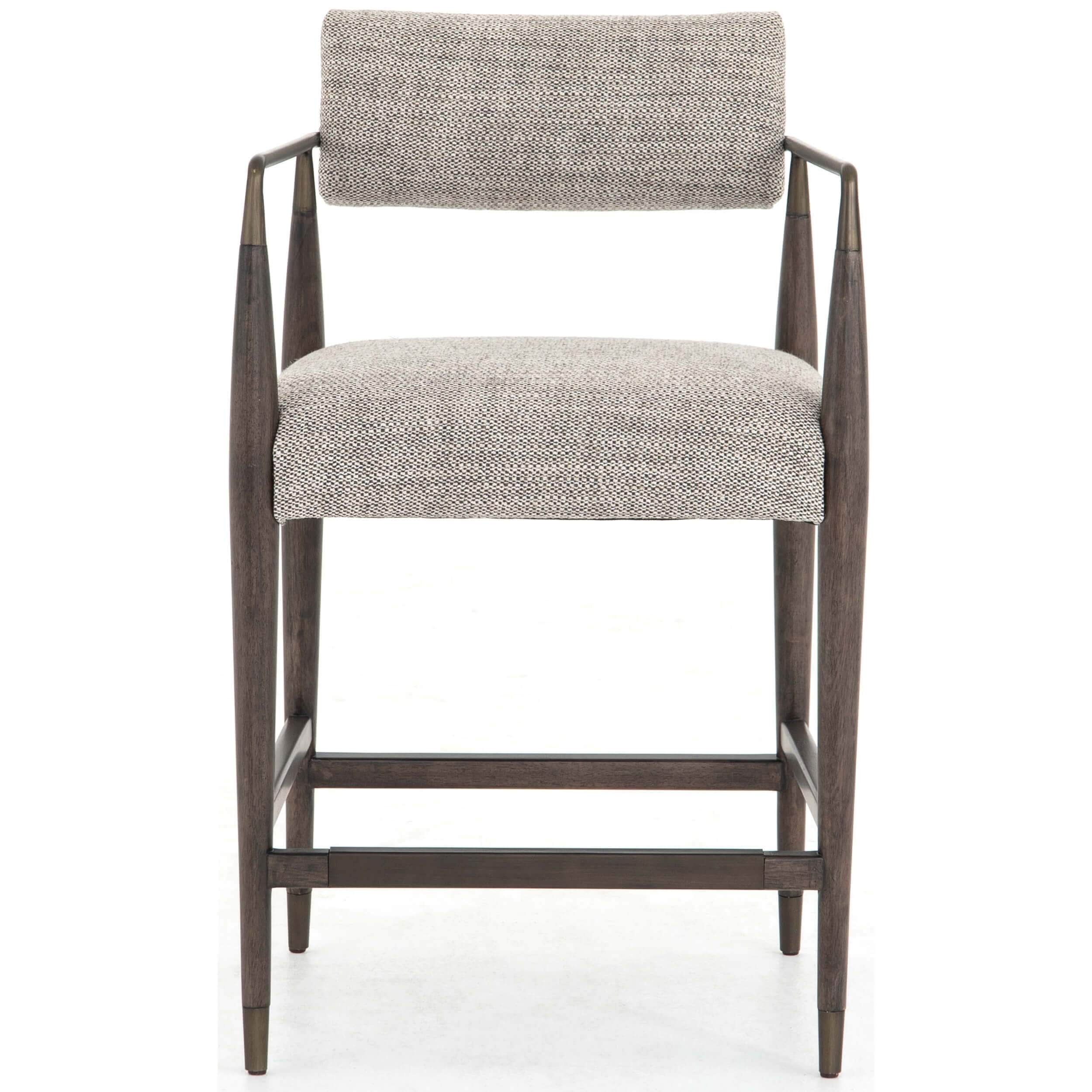 Waldon Counter Stool, Thames Coal by Four Hands - Image 2