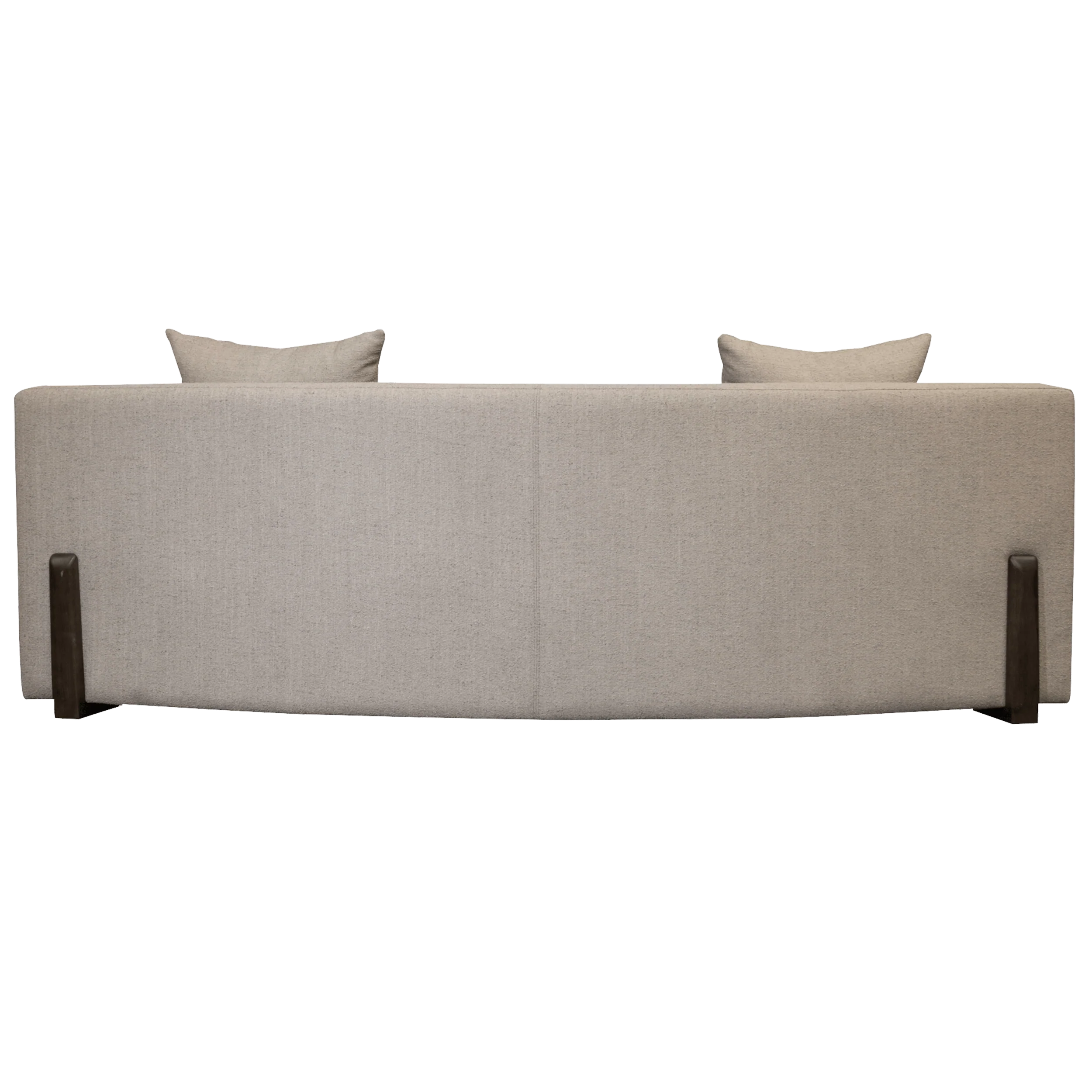 Walker Armless Sofa, Timbali Tan - Image 2