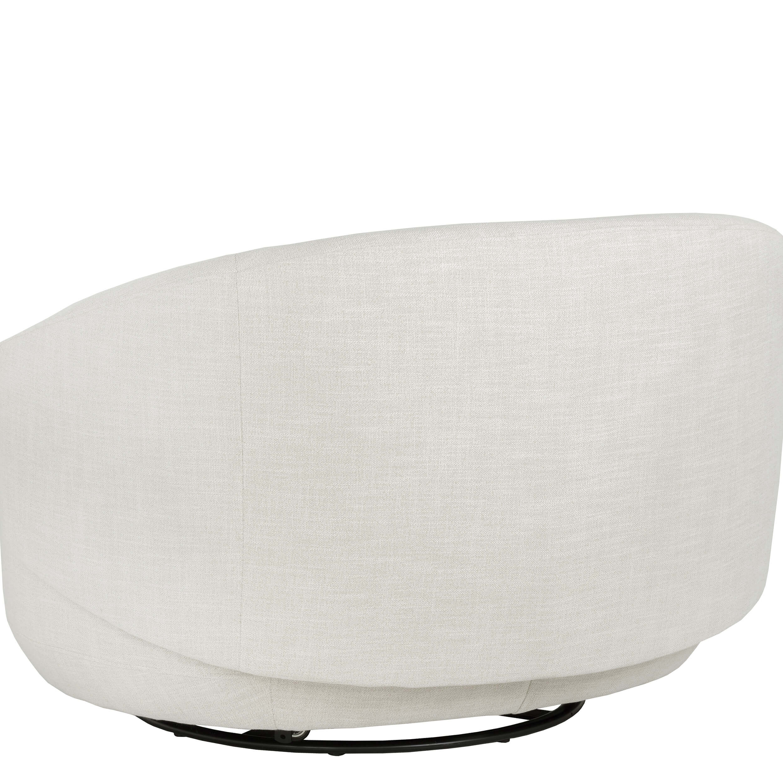 Walsh Swivel Lounge Chair, Effie Linen - Image 4