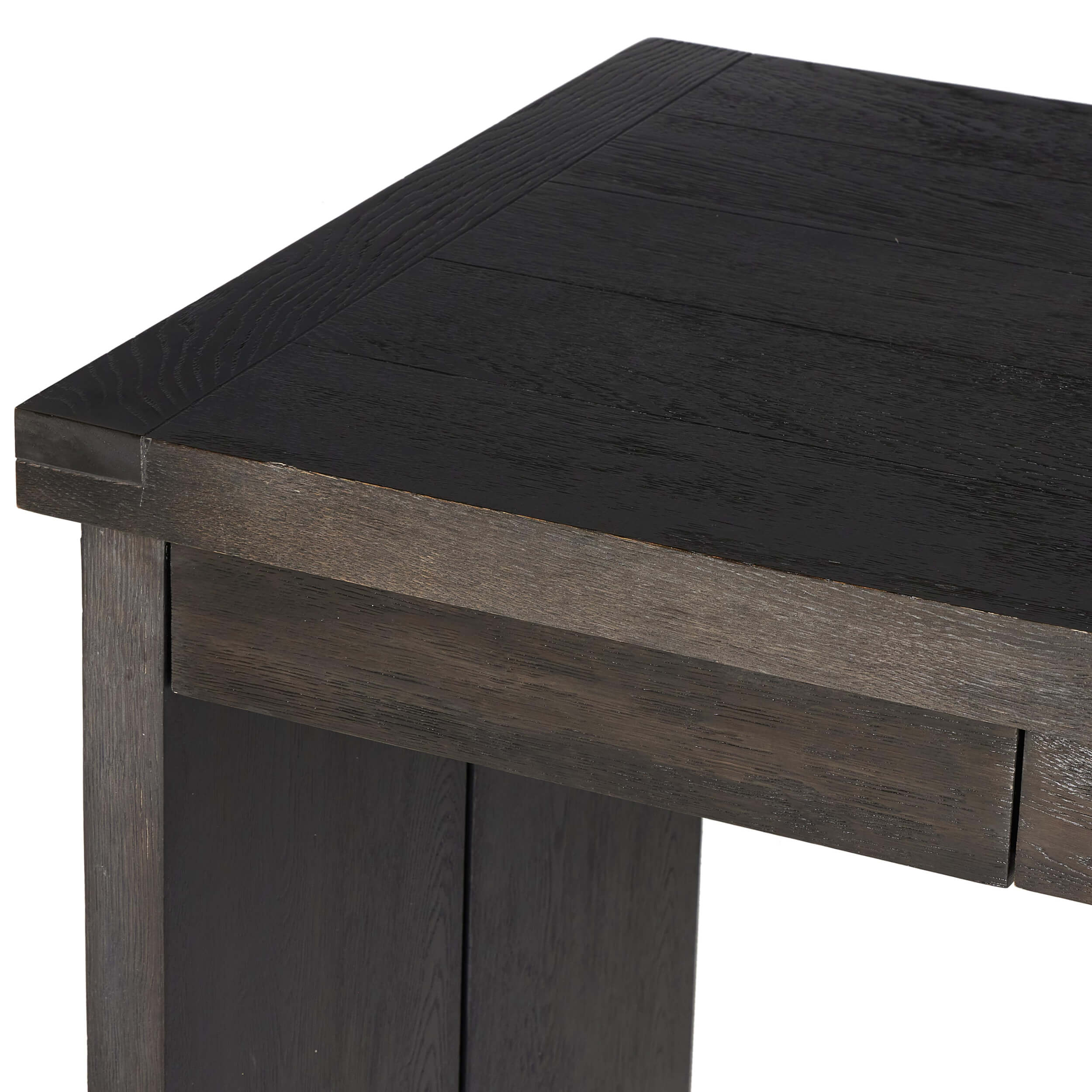Warby Desk, Worn Black by Four Hands - Image 5