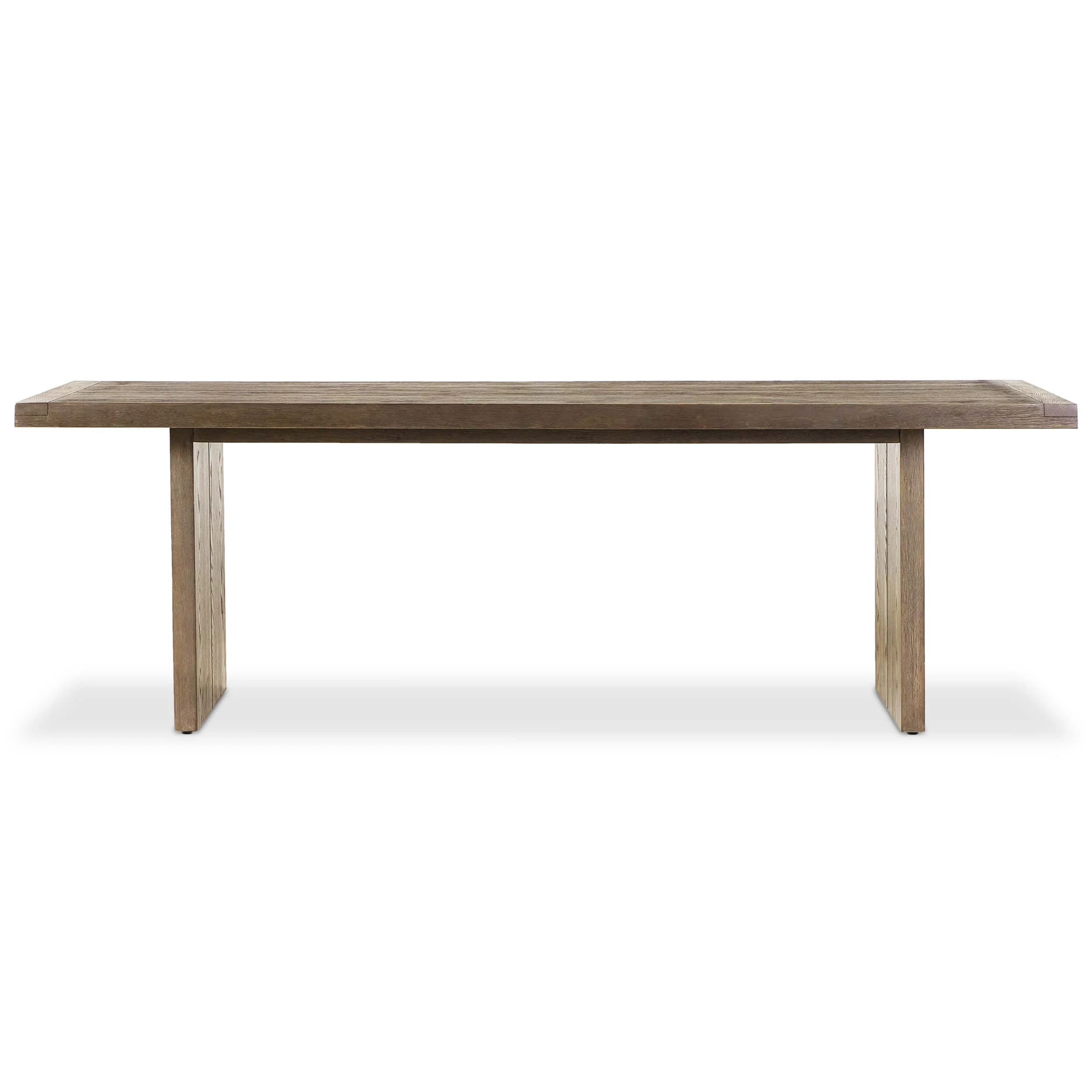 Warby Dining Table, Worn Oak by Four Hands - Image 2