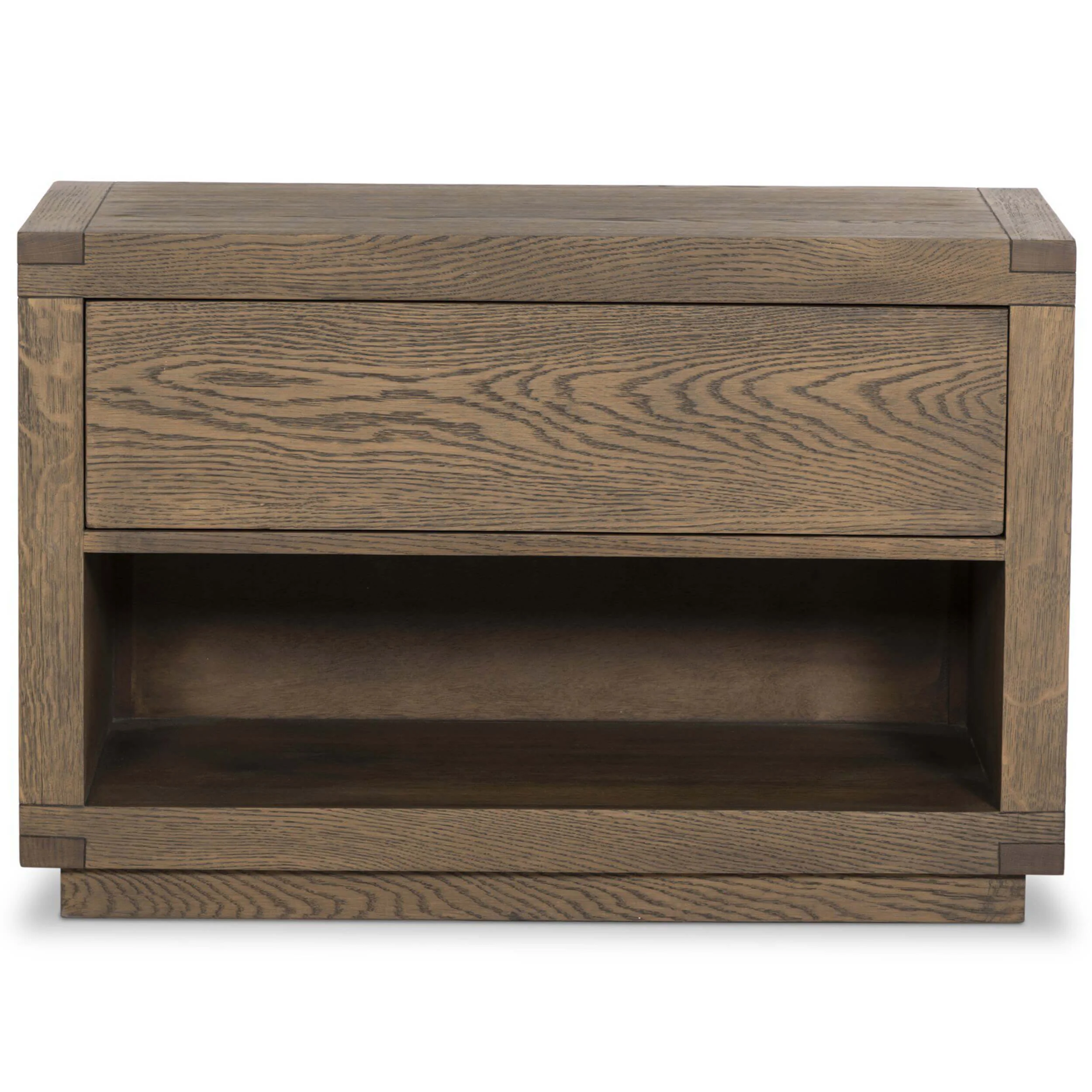 Warby Nightstand, Worn Oak by Four Hands - Image 2