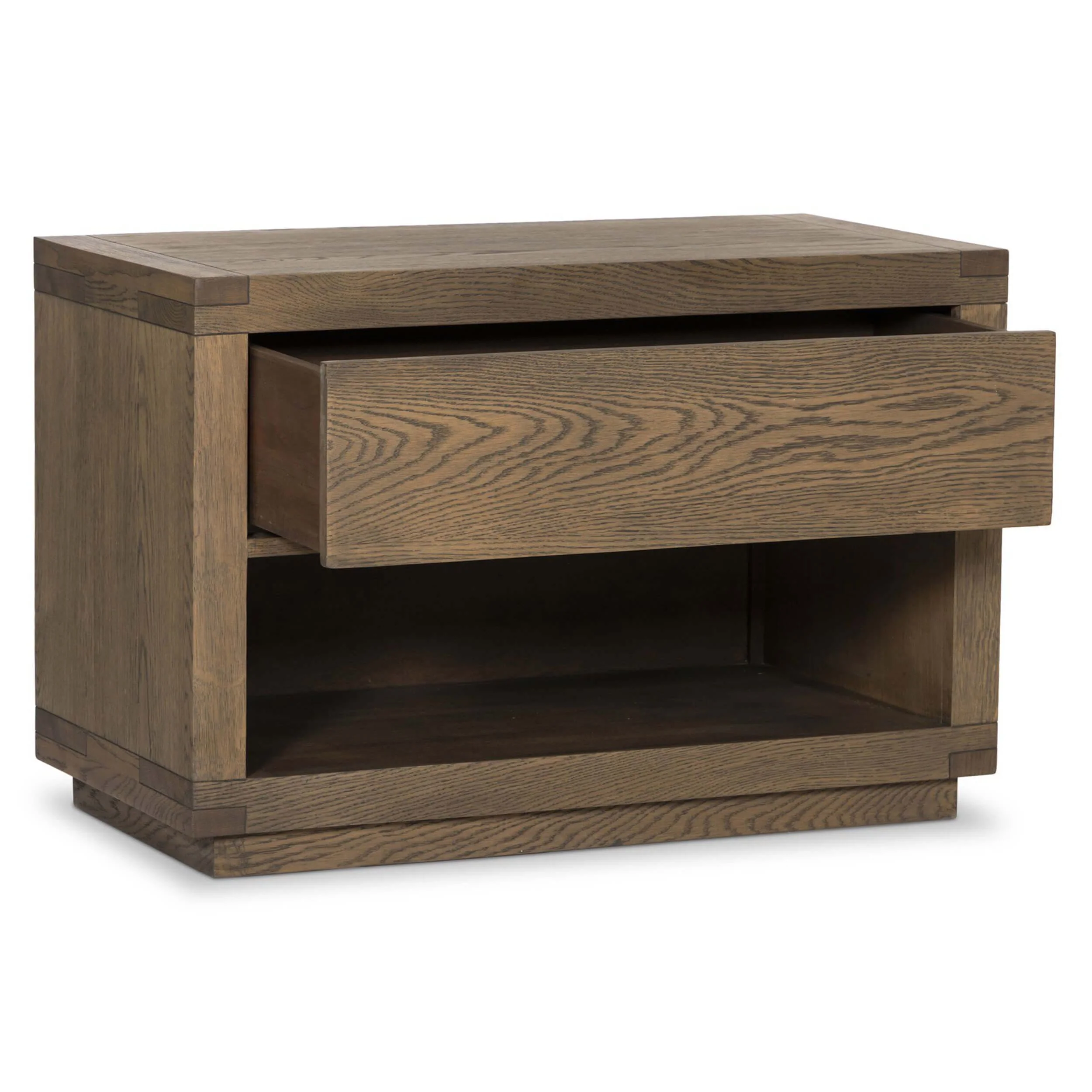 Warby Nightstand, Worn Oak by Four Hands - Image 5